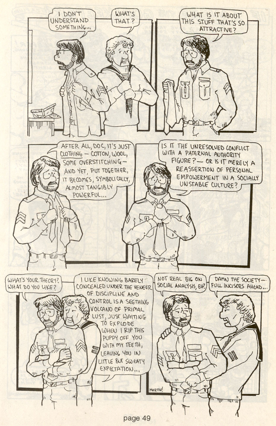 Read online Gay Comix (Gay Comics) comic -  Issue #25 - 50
