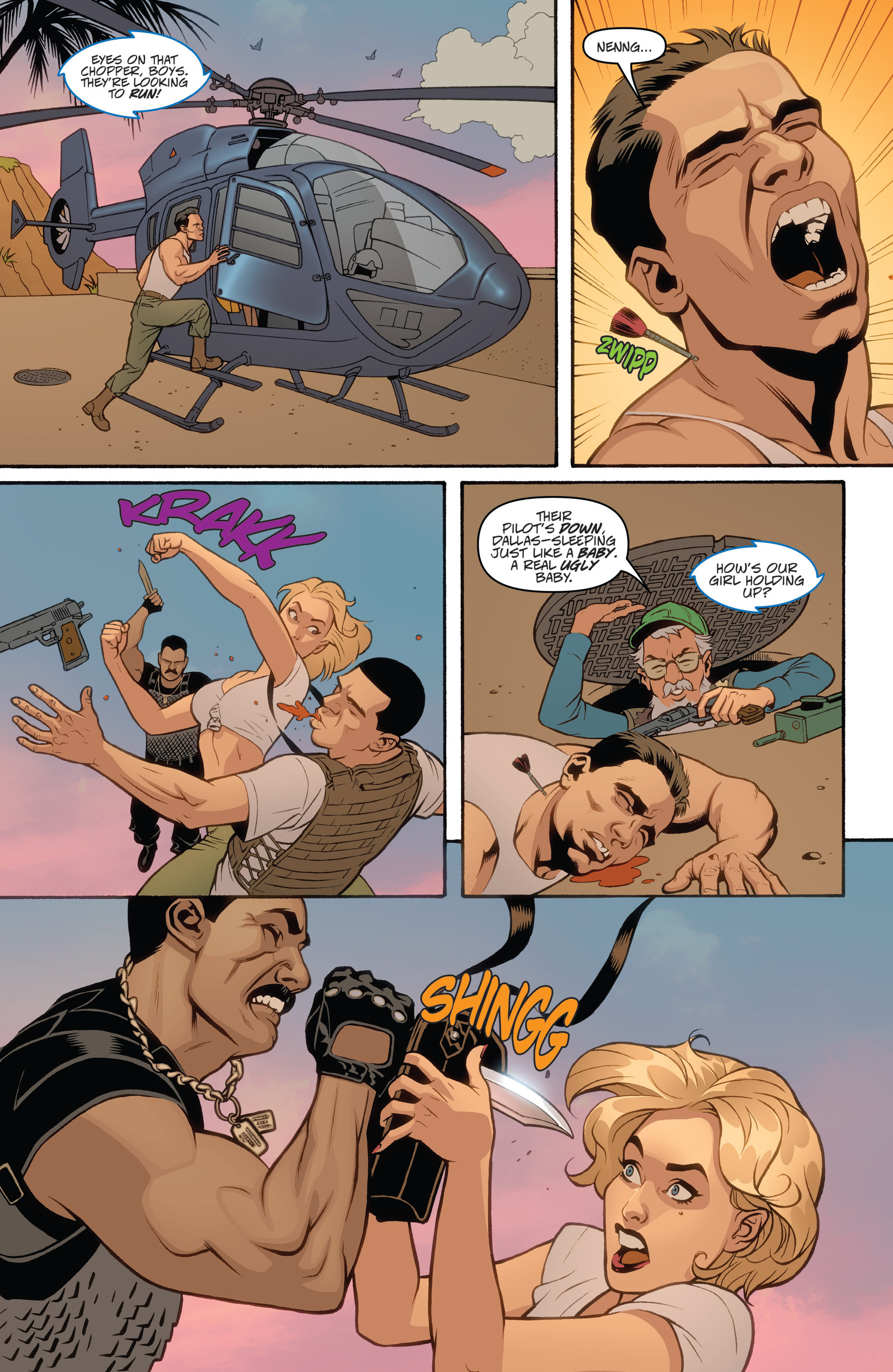 Read online Danger Girl: Renegade comic -  Issue #2 - 14