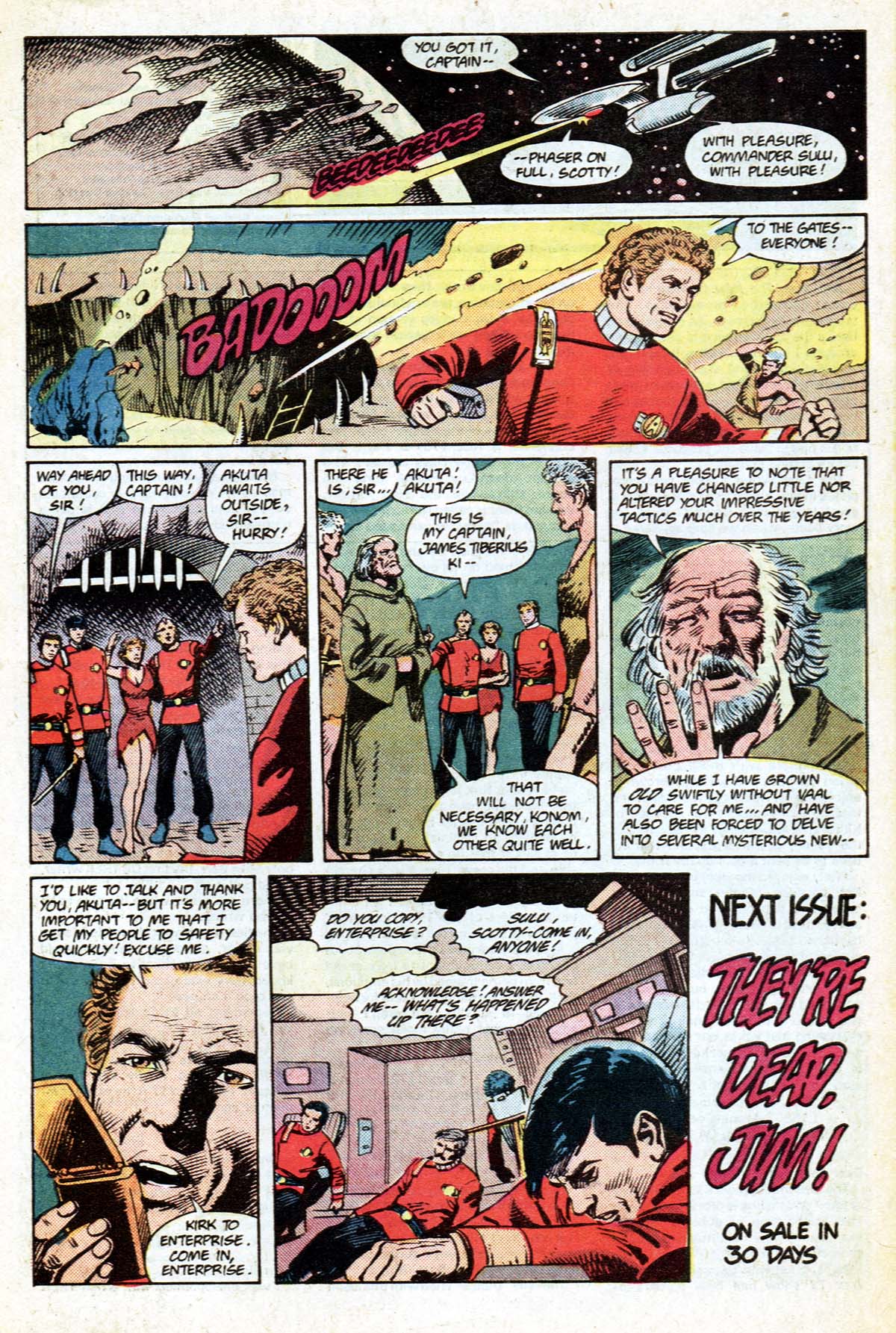 Read online Star Trek (1984) comic -  Issue #43 - 24