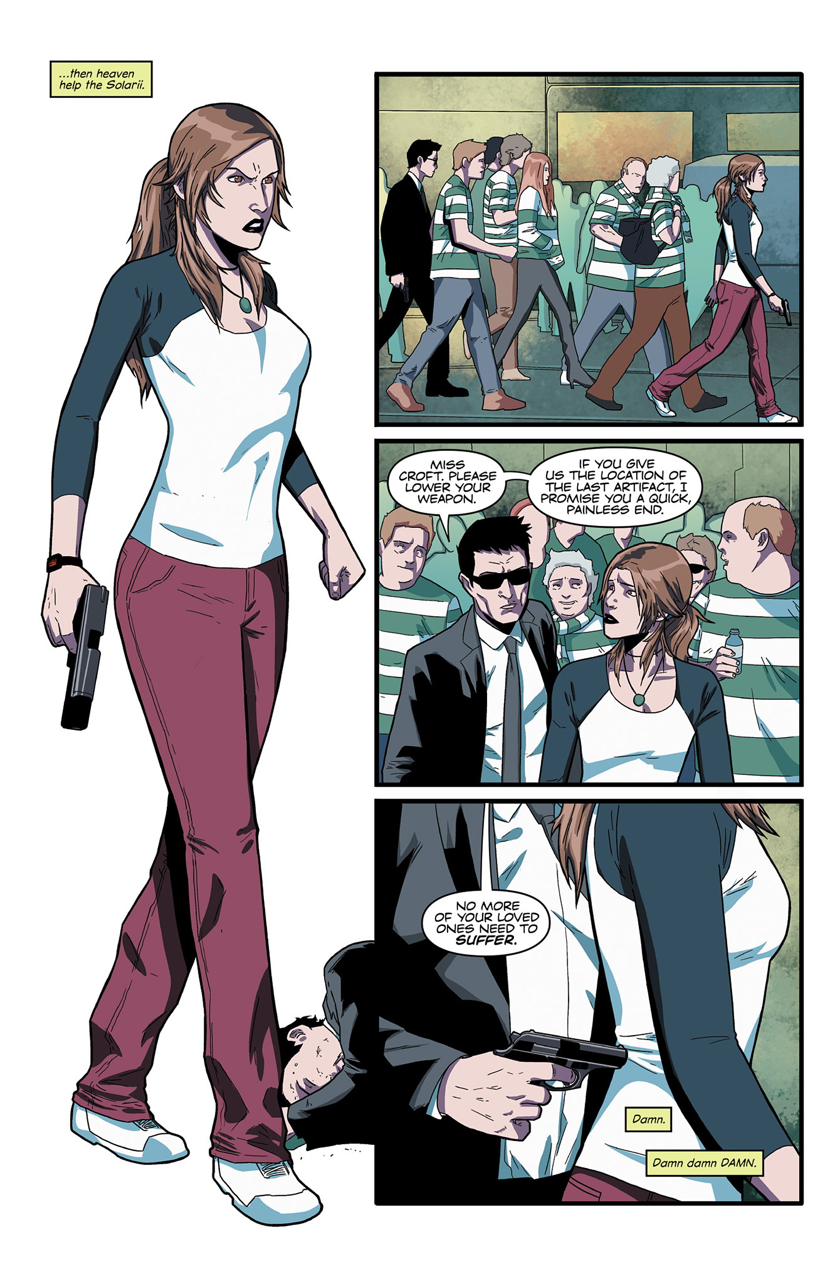 Read online Tomb Raider (2014) comic -  Issue #3 - 21