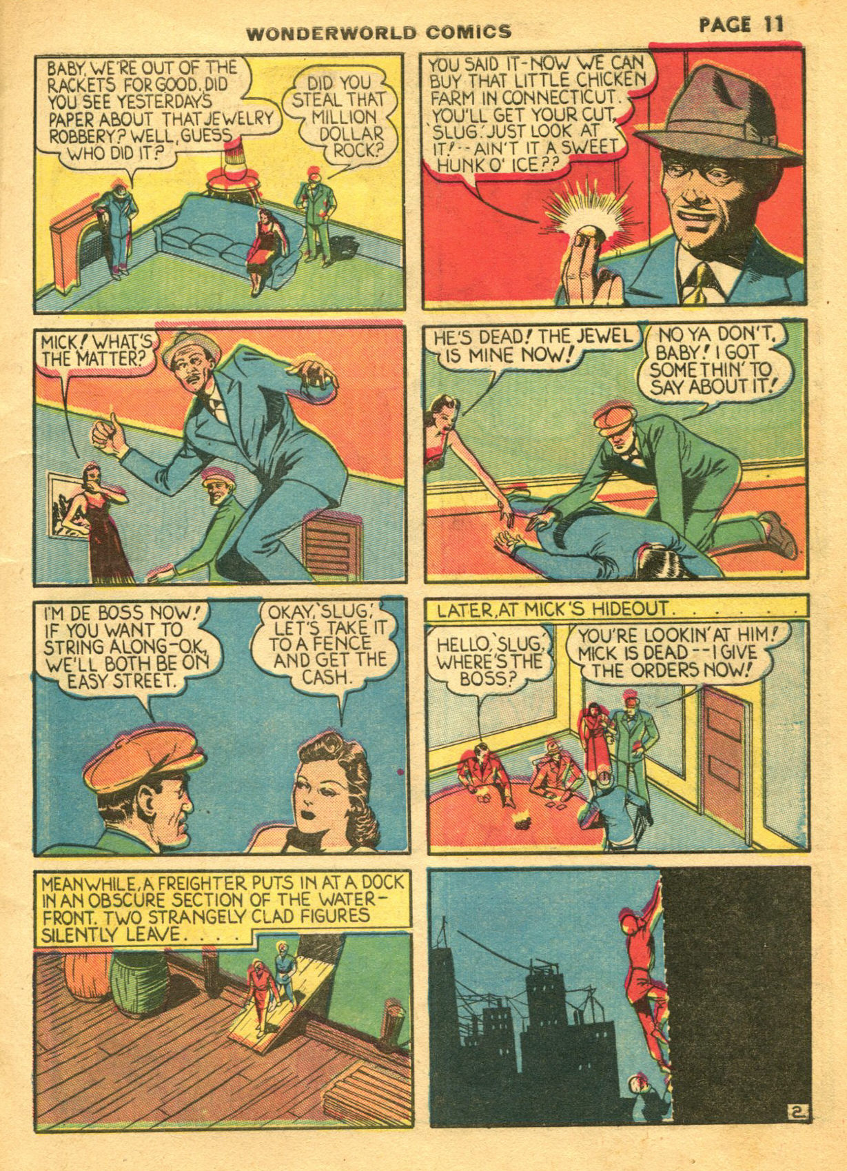 Read online Wonderworld Comics comic -  Issue #11 - 13