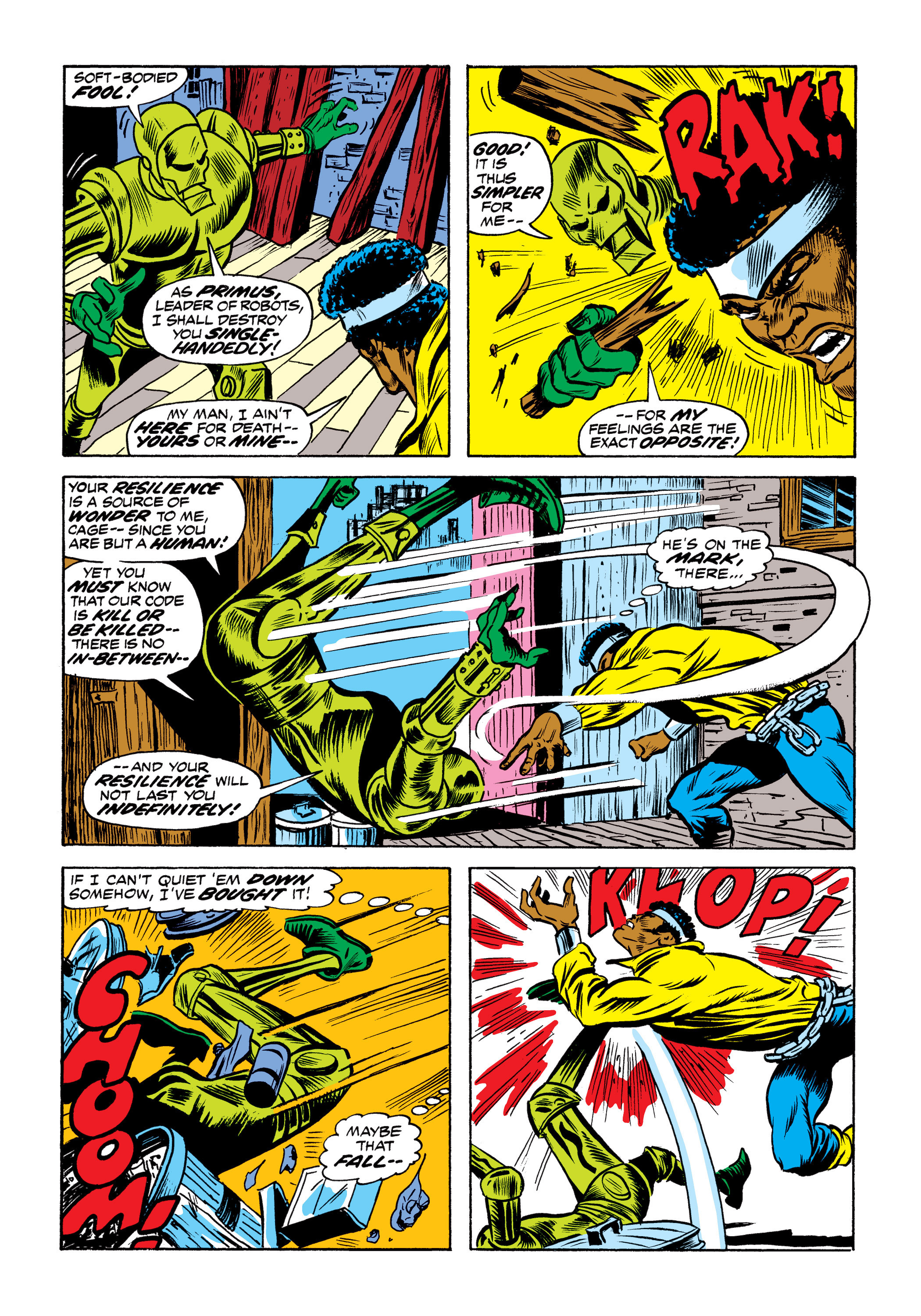 Read online Marvel Masterworks: Luke Cage, Hero For Hire comic -  Issue # TPB (Part 2) - 74