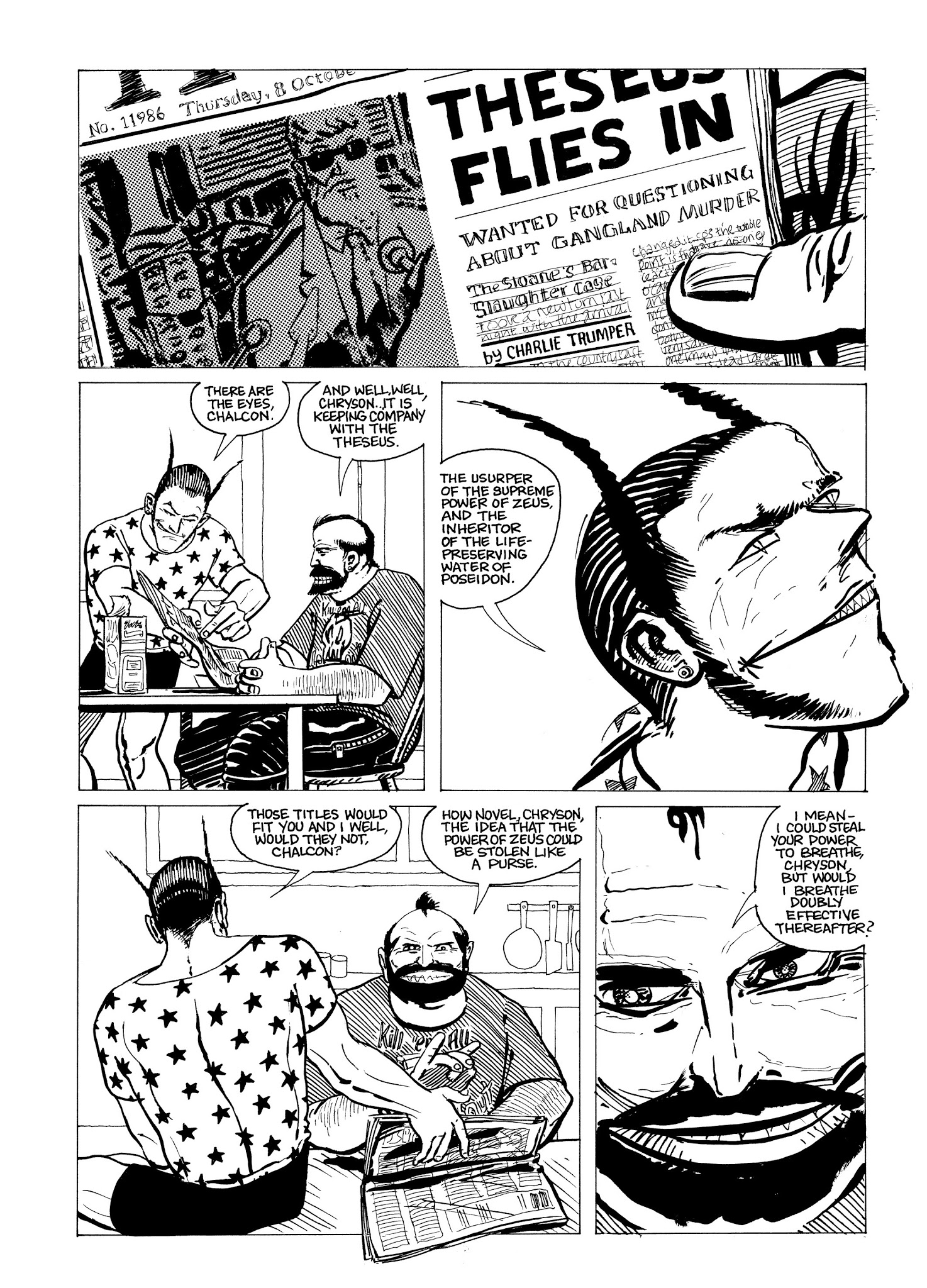 Read online Eddie Campbell's Bacchus comic -  Issue # TPB 1 - 114