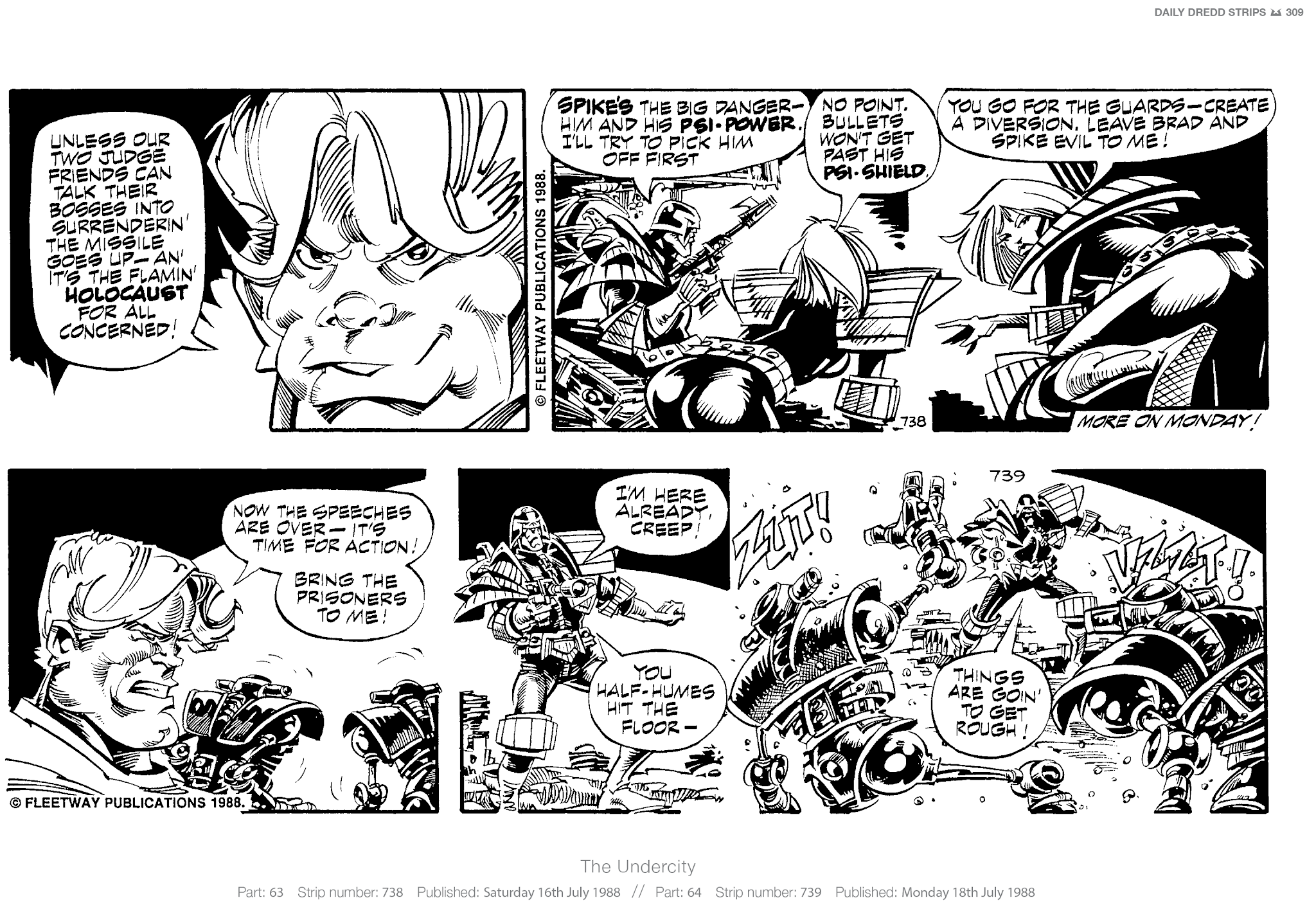 Read online Judge Dredd: The Daily Dredds comic -  Issue # TPB 2 - 312