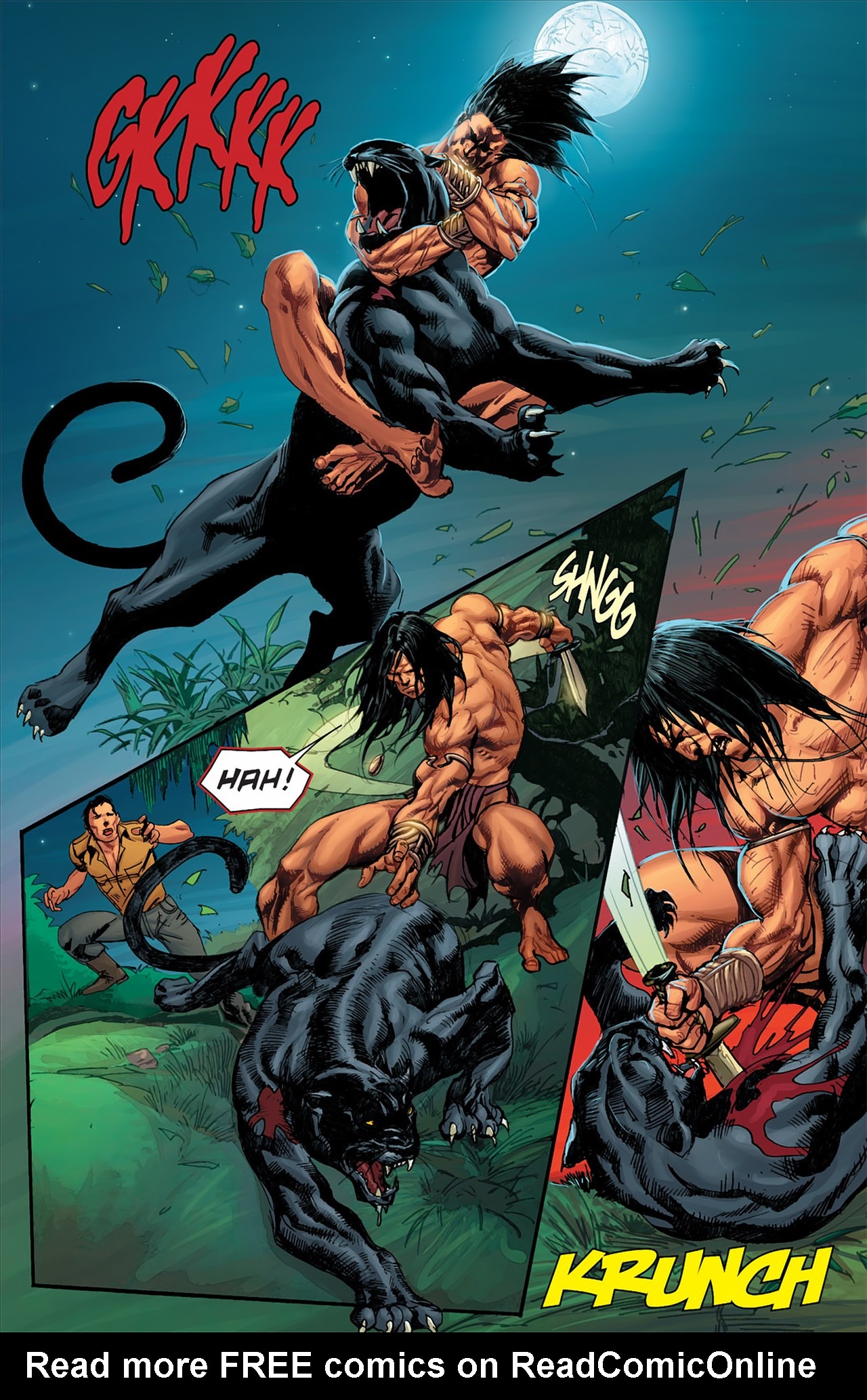 Read online Lord Of The Jungle (2012) comic -  Issue #3 - 6