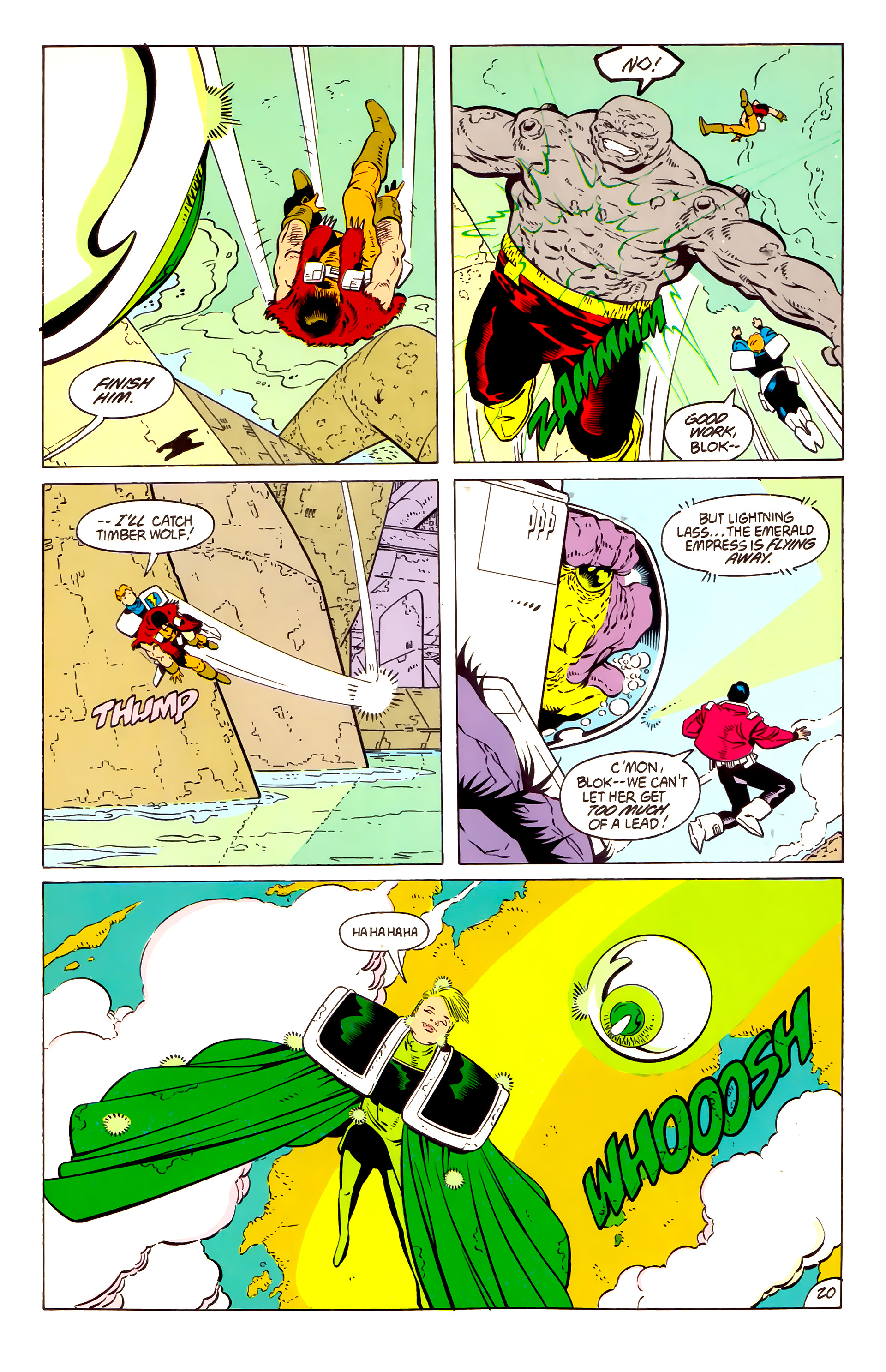 Read online Legion of Super-Heroes (1984) comic -  Issue #57 - 21