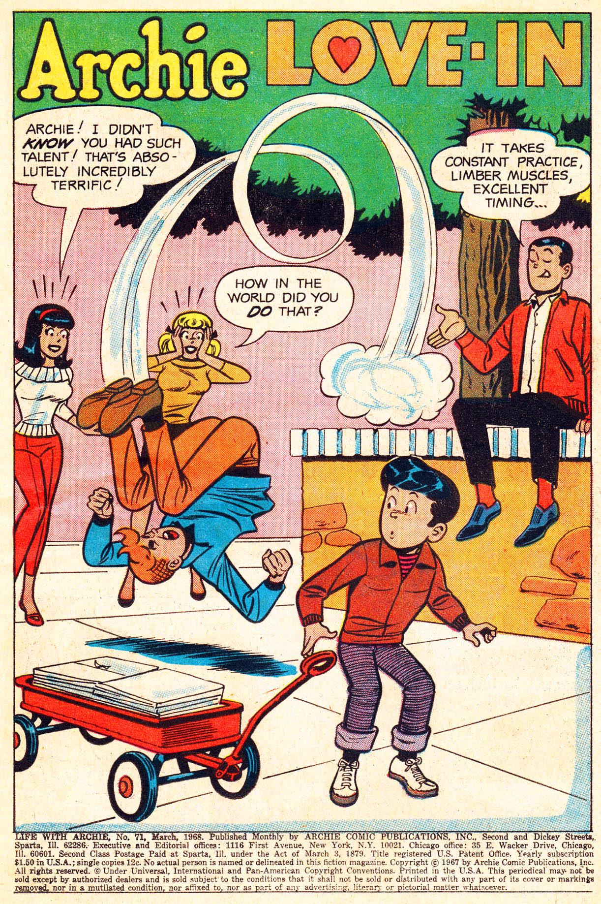 Read online Life With Archie (1958) comic -  Issue #71 - 3