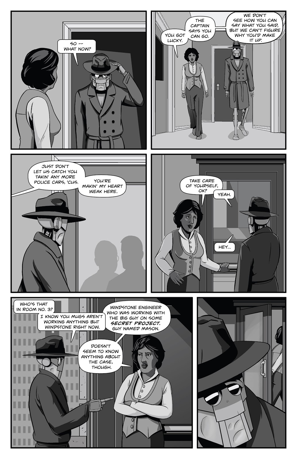Copernicus Jones: Robot Detective issue 5 - Page 12
