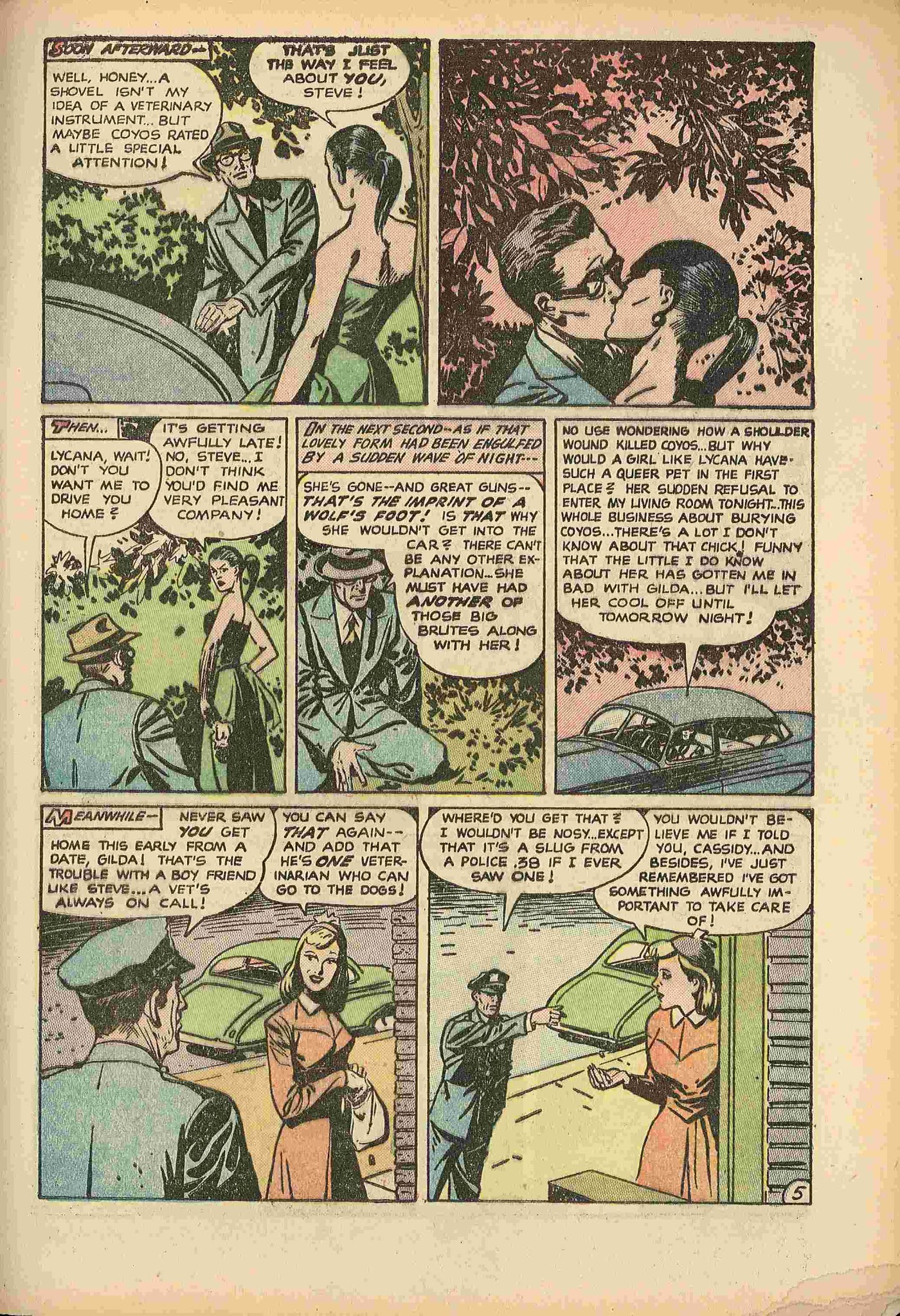 Read online Adventures Into The Unknown comic -  Issue #26 - 37