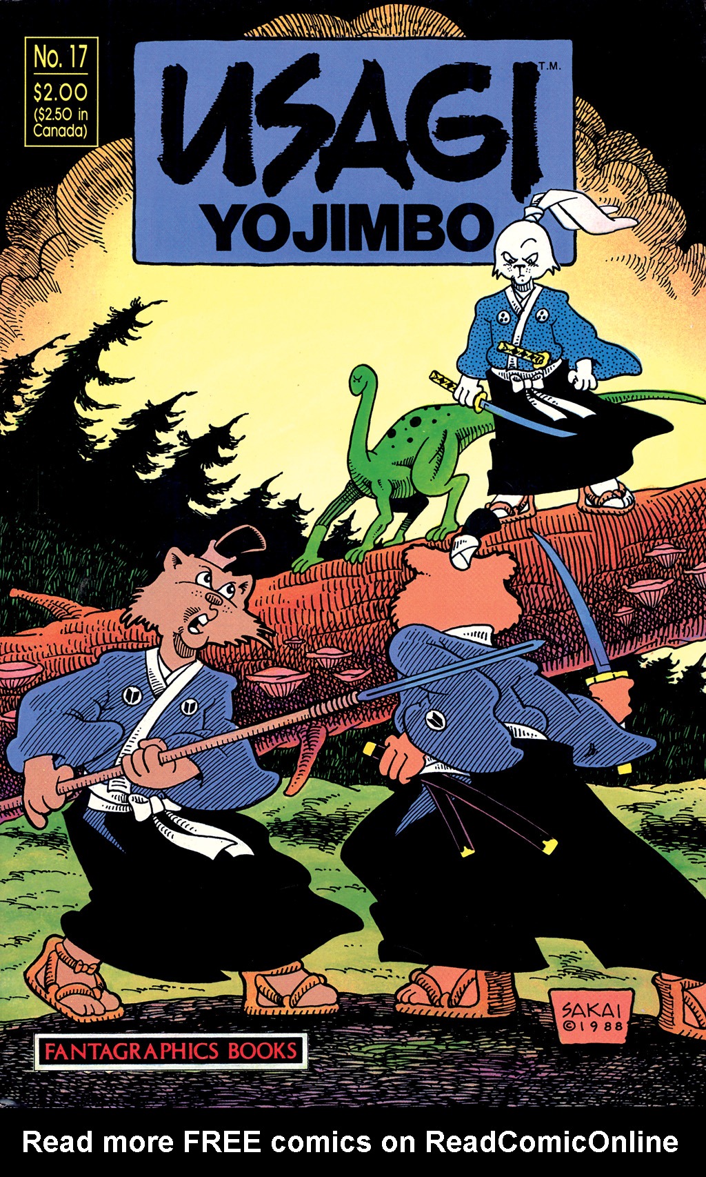 Read online Usagi Yojimbo (1987) comic -  Issue #17 - 1