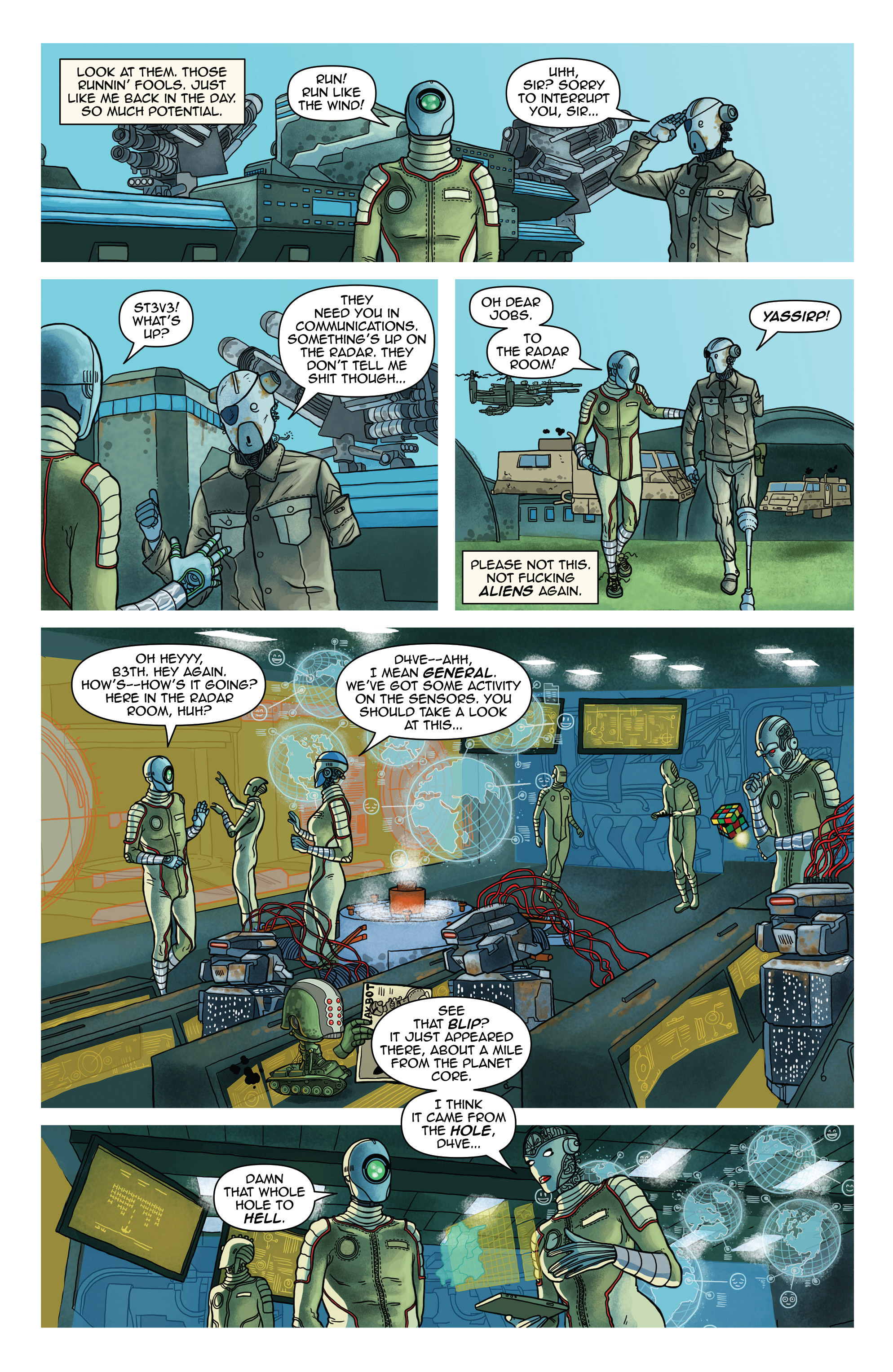 Read online D4VE2 comic -  Issue #1 - 7