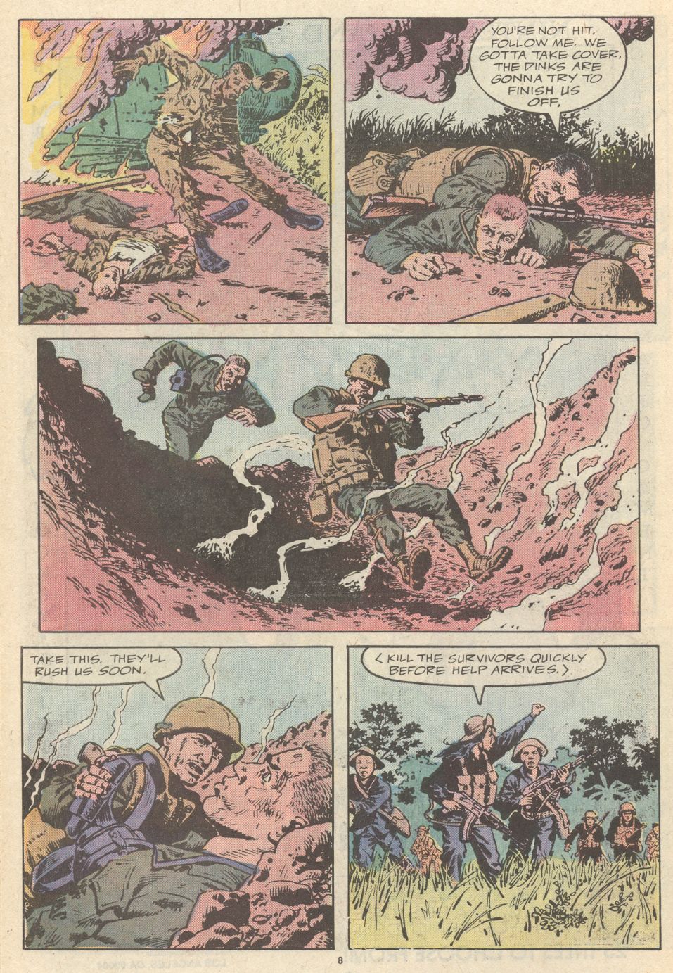 Read online Semper Fi comic -  Issue #6 - 7