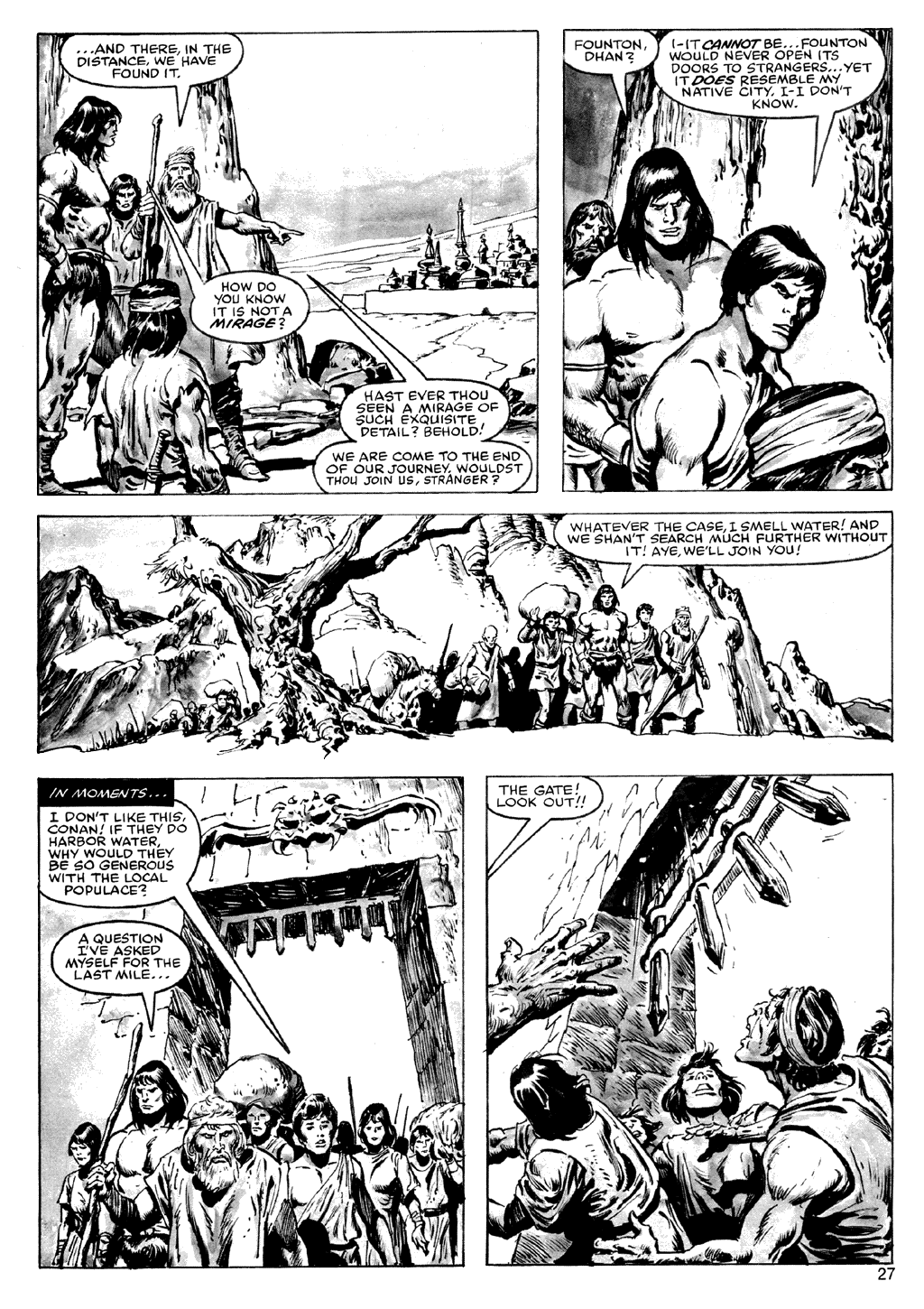 Read online The Savage Sword Of Conan comic -  Issue #72 - 27