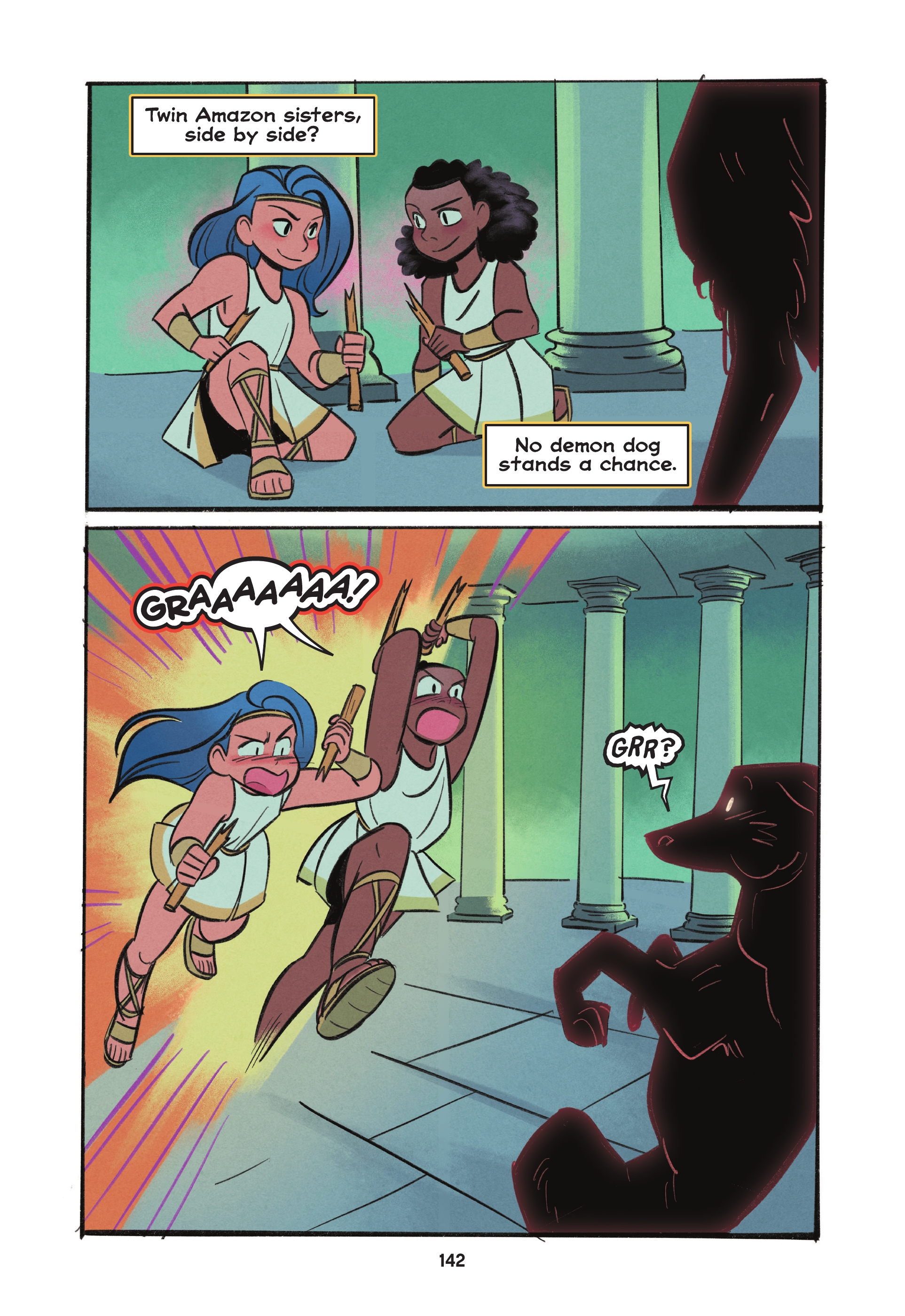 Read online Diana and Nubia: Princesses of the Amazons comic -  Issue # TPB (Part 2) - 39