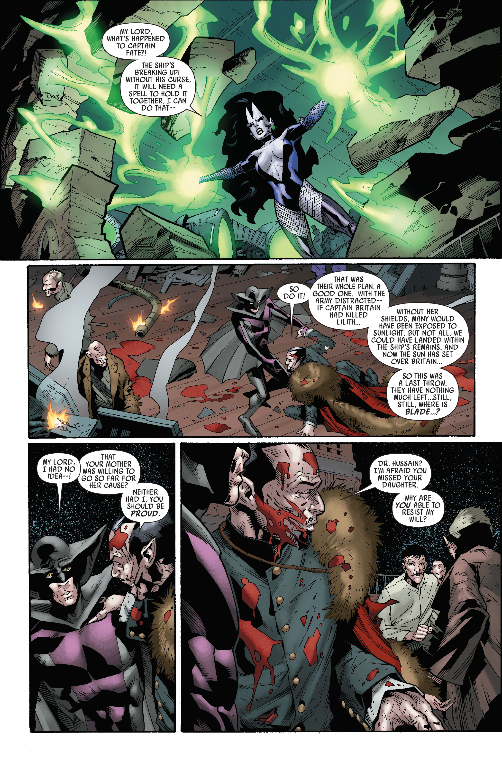 Read online Captain Britain and MI13 comic -  Issue #14 - 17