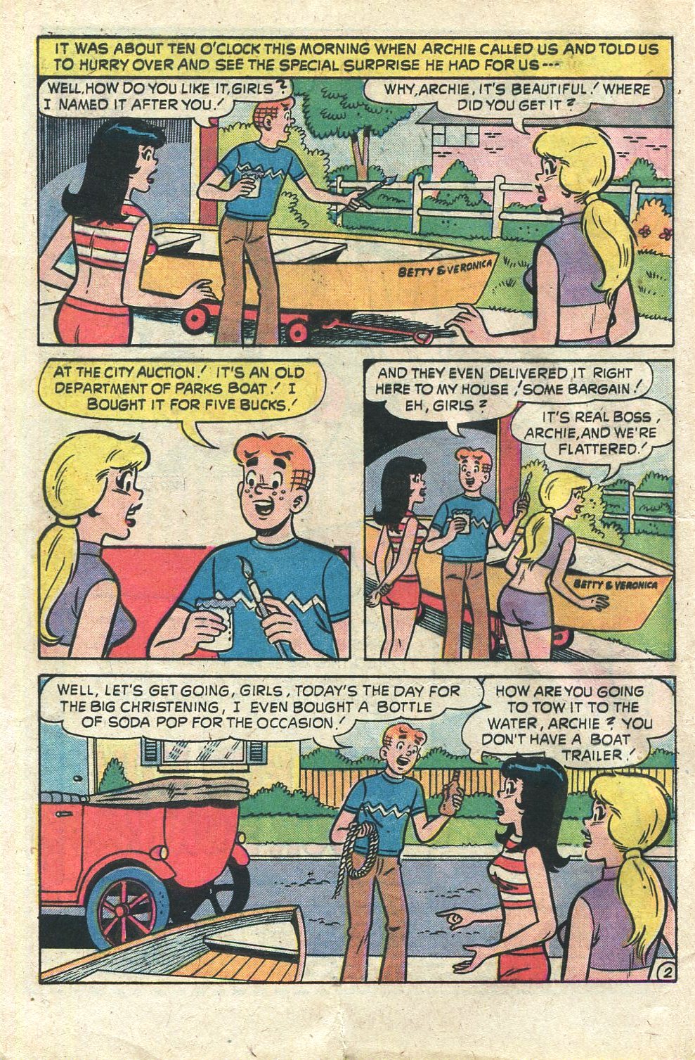 Read online Archie's TV Laugh-Out comic -  Issue #28 - 4