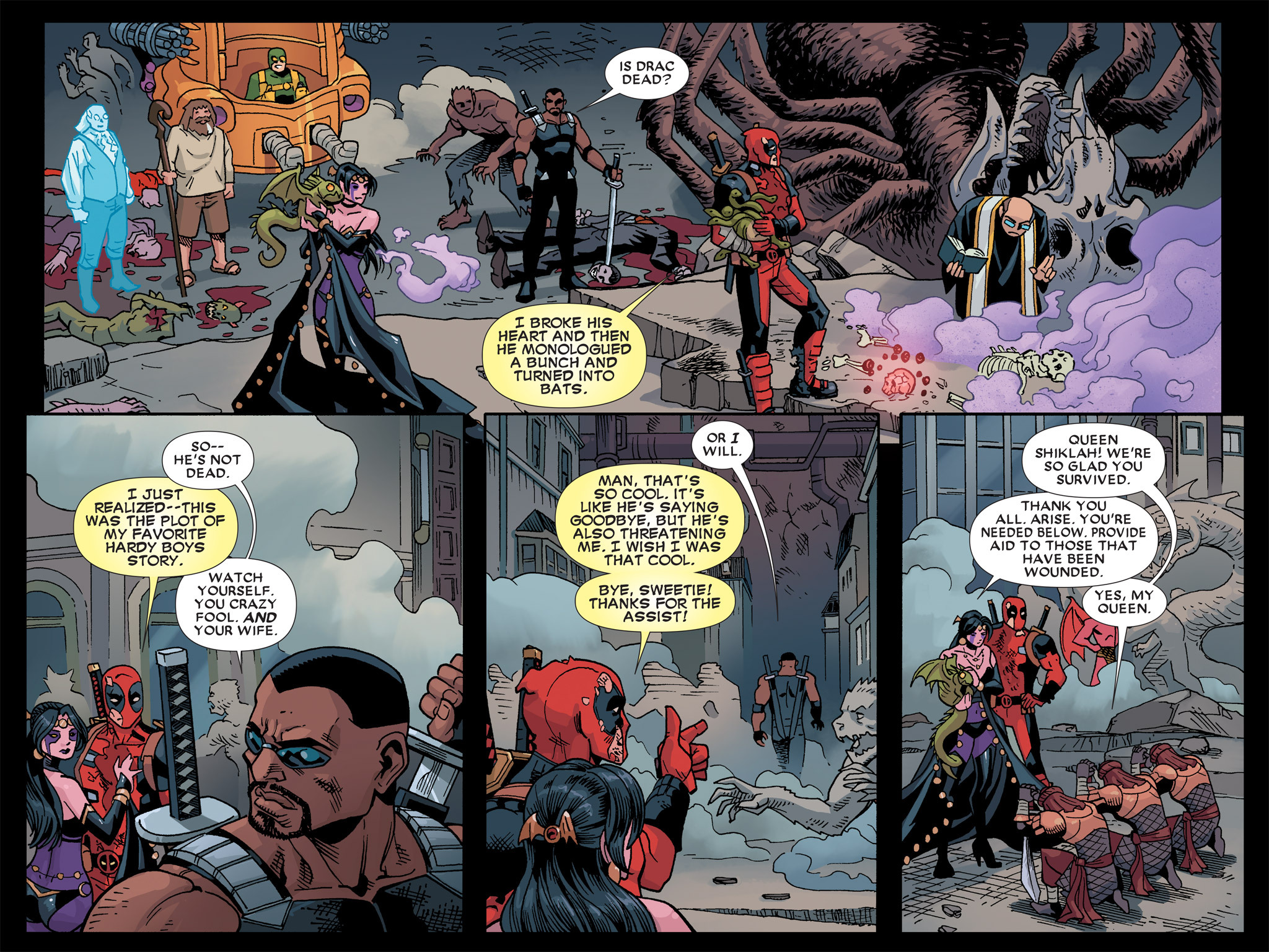 Read online Deadpool: Dracula's Gauntlet comic -  Issue # Part 9 - 61