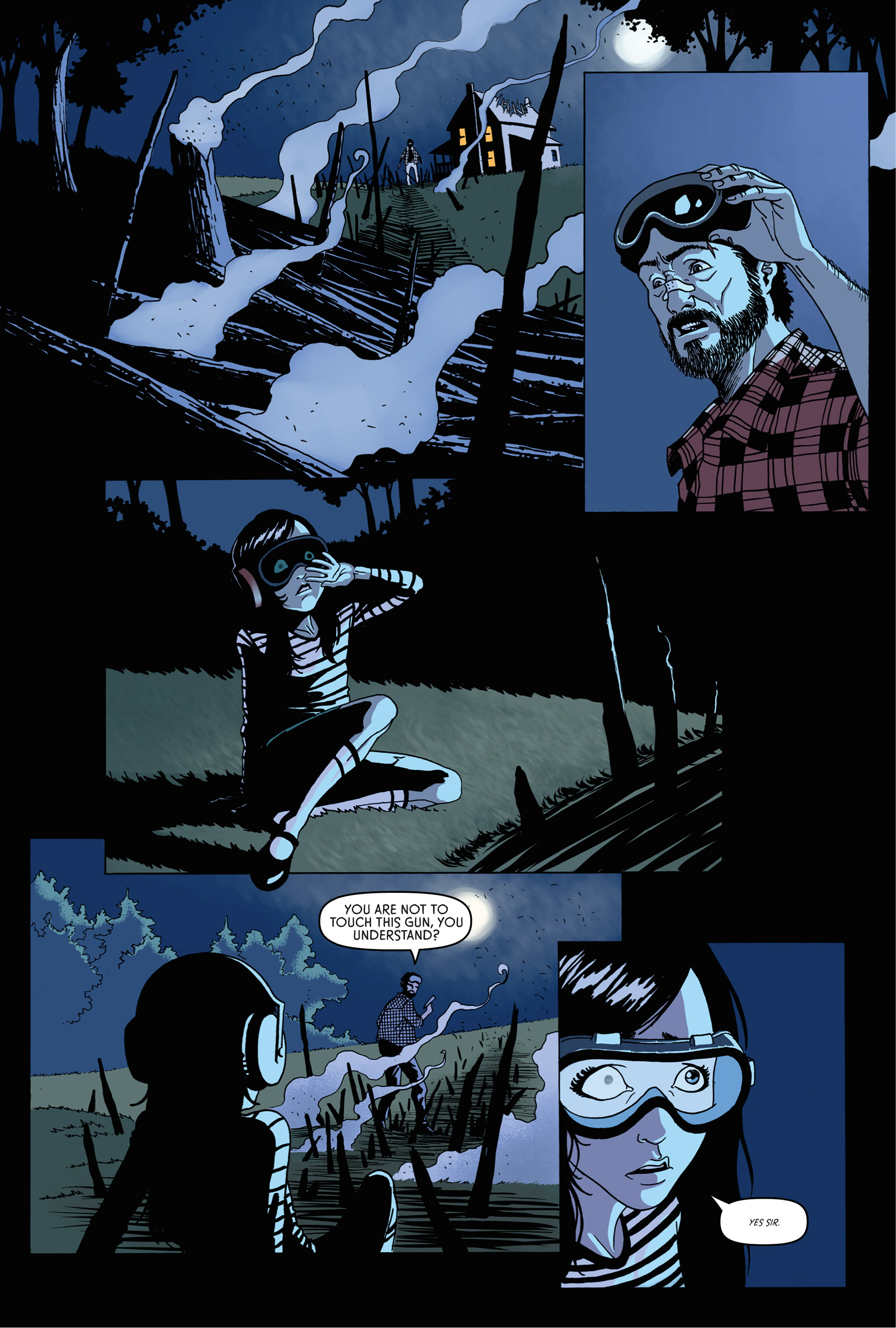Read online Trespasser comic -  Issue #1 - 16