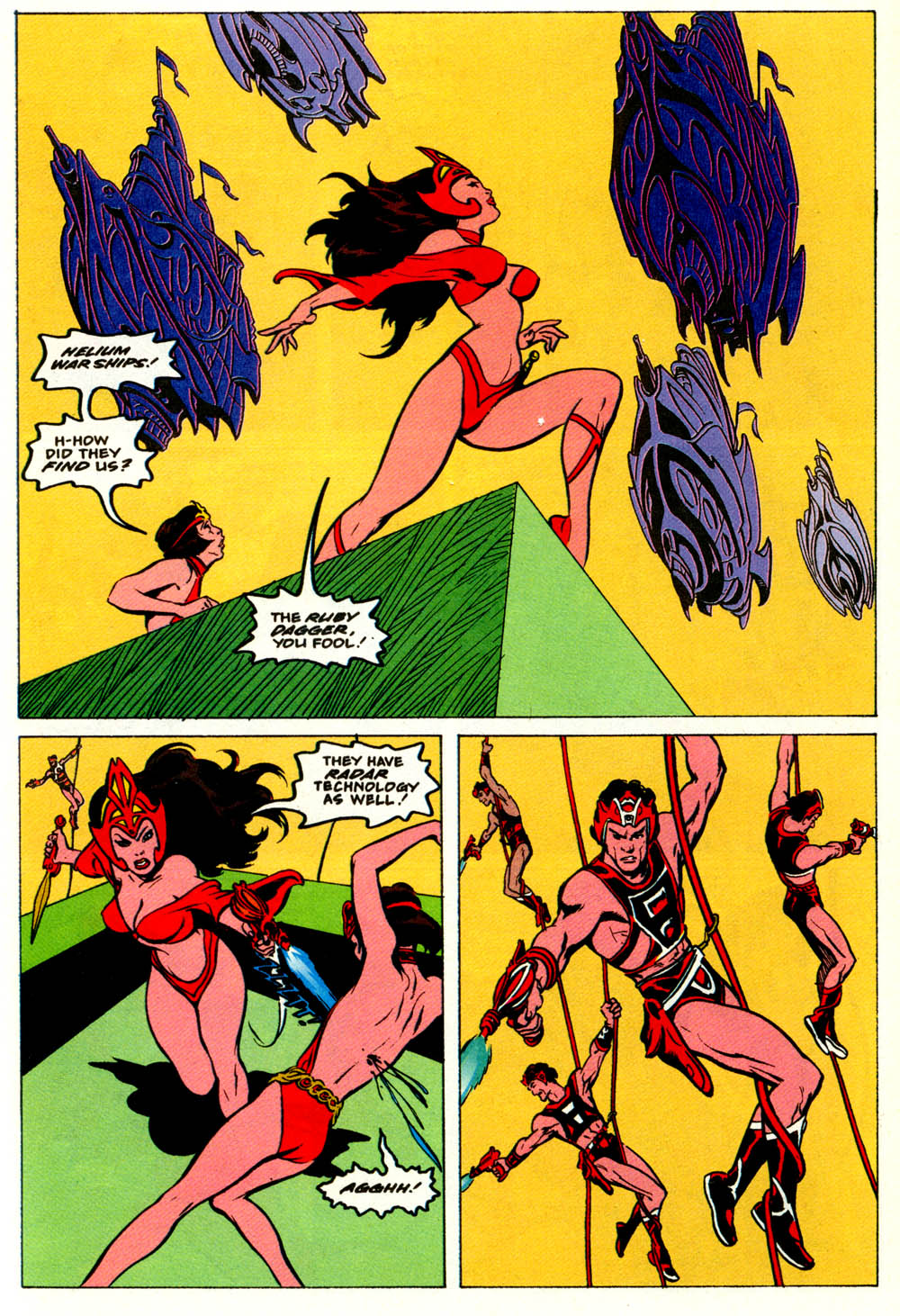 Read online Tarzan/John Carter: Warlords of Mars comic -  Issue #4 - 19