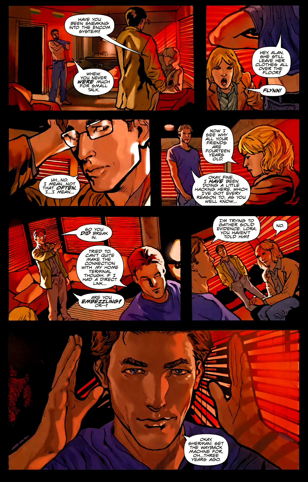 Read online TRON: Original Movie Adaptation comic -  Issue #1 - 22