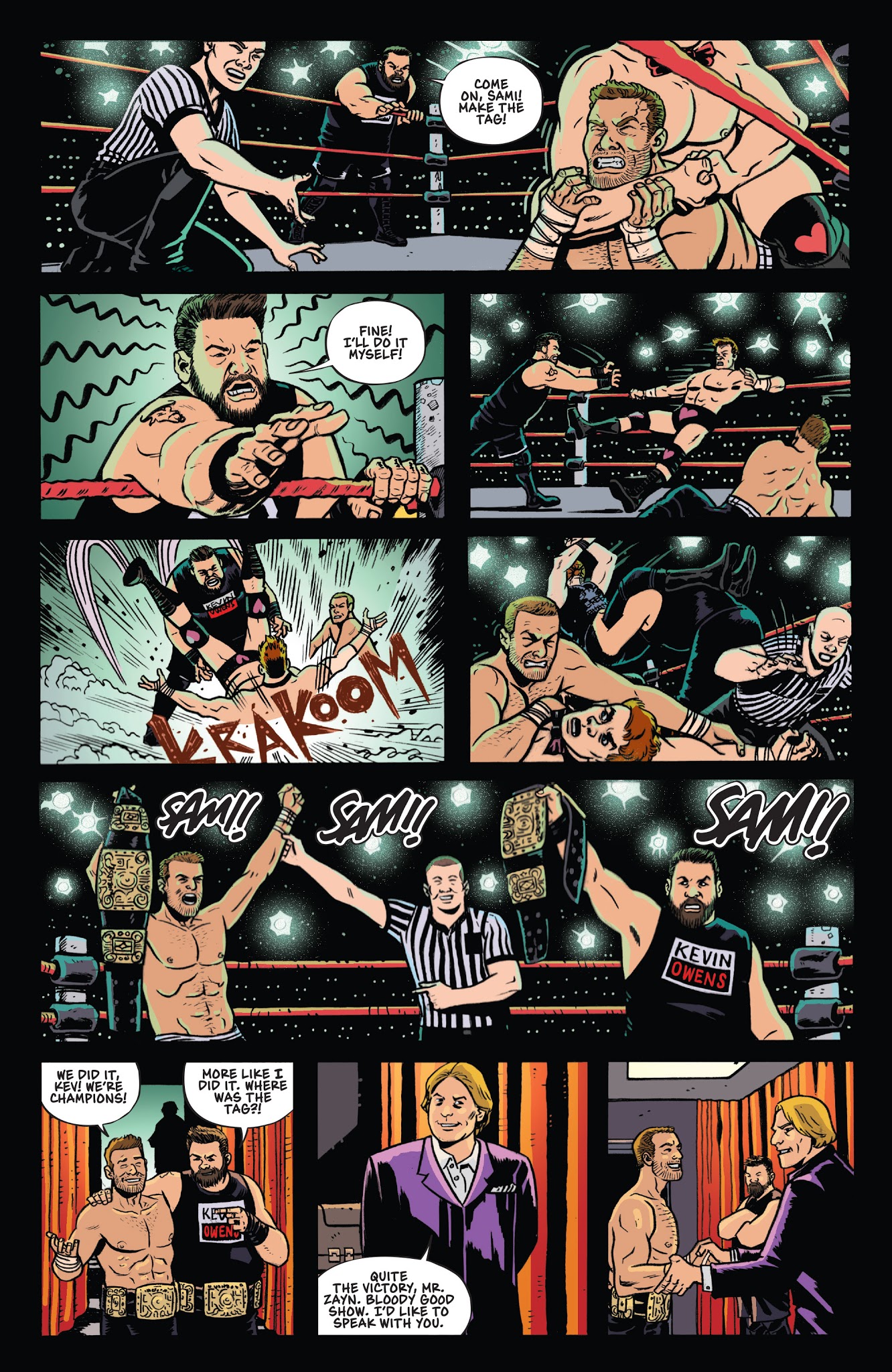 Read online WWE: Wrestlemania 2017 Special comic -  Issue # Full - 38