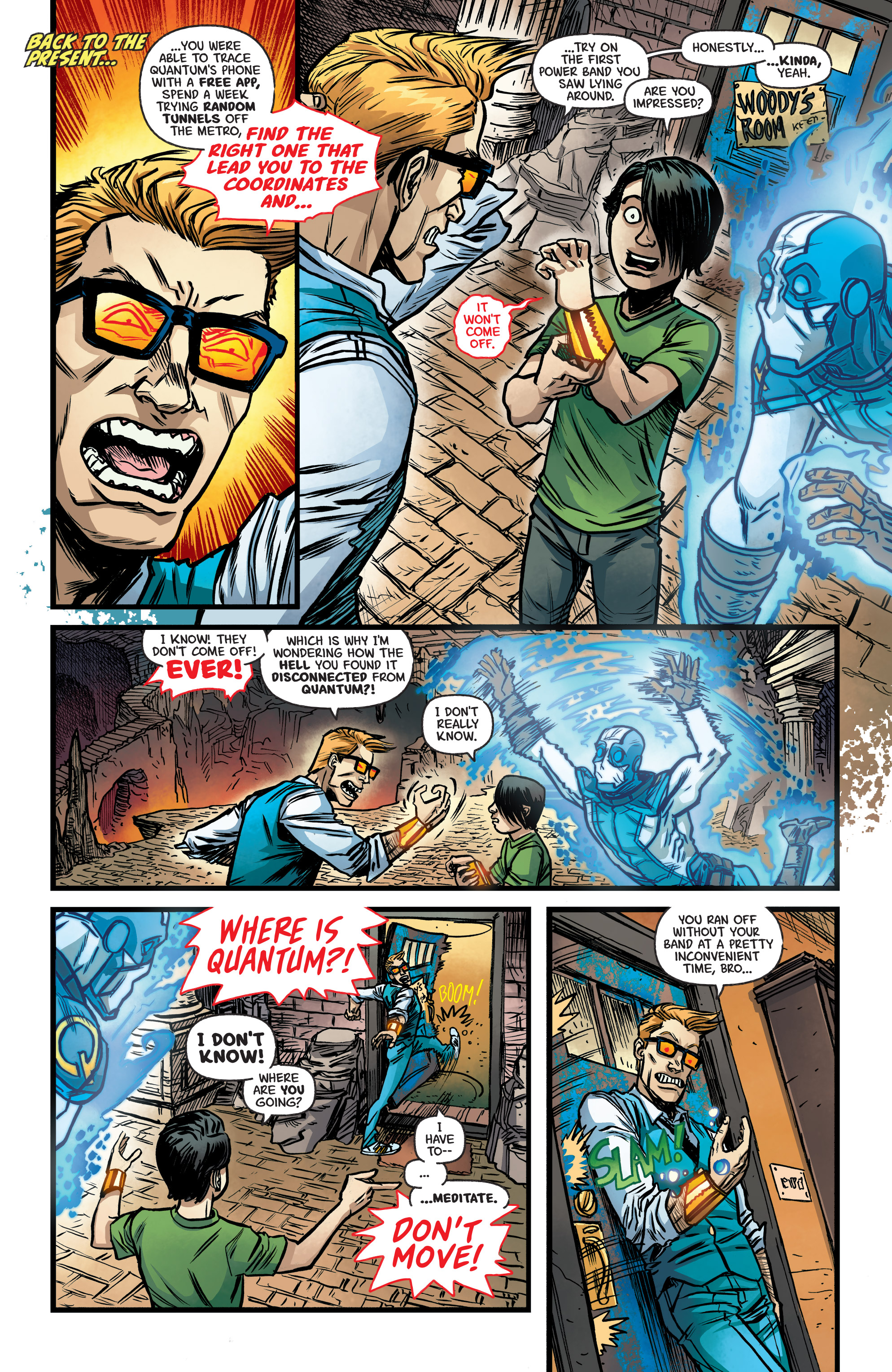 Read online Quantum & Woody comic -  Issue #4 - 9