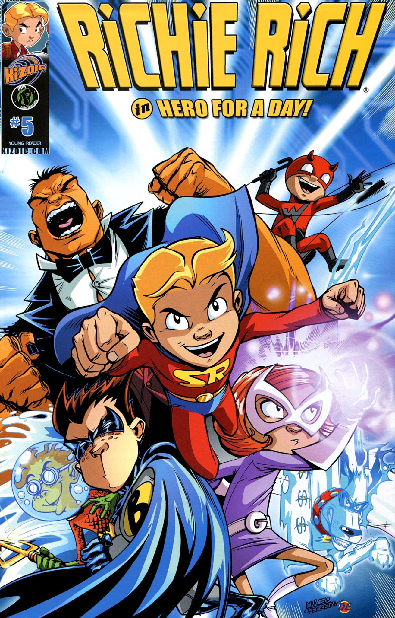 Read online Richie Rich: Rich Rescue comic -  Issue #5 - 1