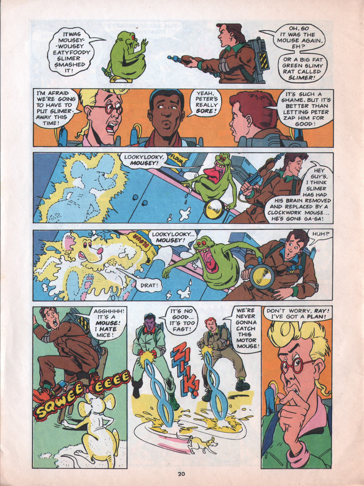 Read online The Real Ghostbusters comic -  Issue #29 - 20