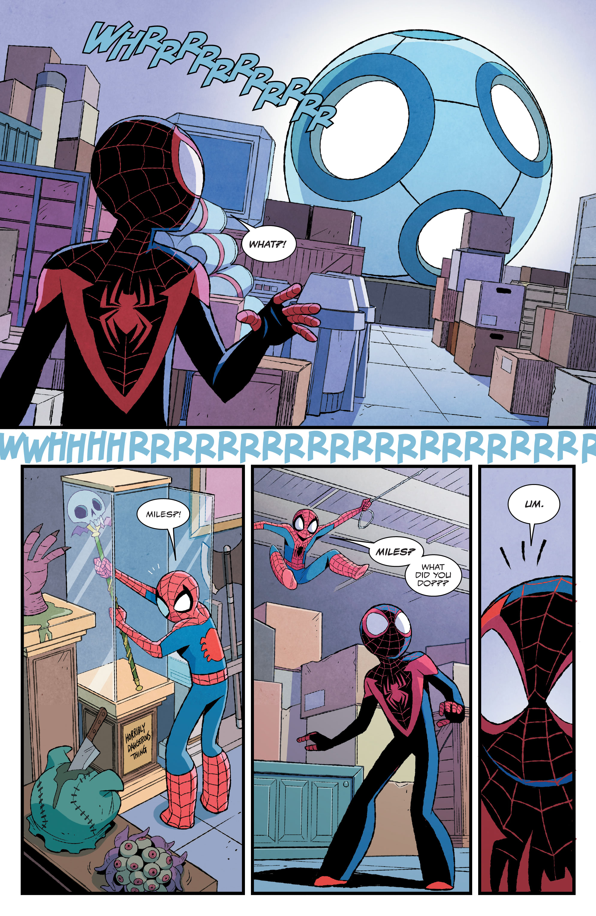 Read online Peter Parker And Miles Morales Spider-Men Double Trouble comic -  Issue #1 - 11