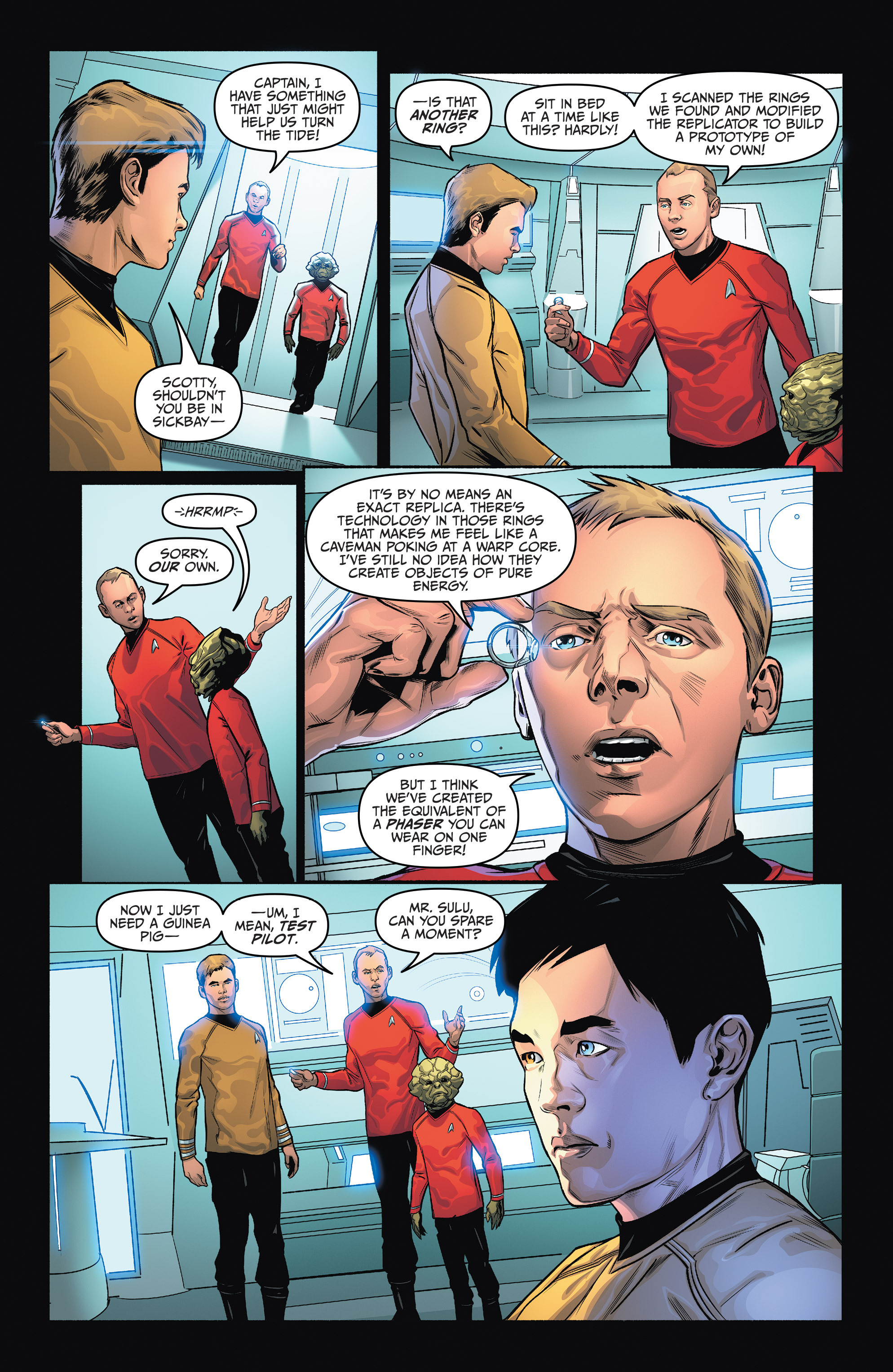 Read online Star Trek/Green Lantern (2015) comic -  Issue #5 - 16