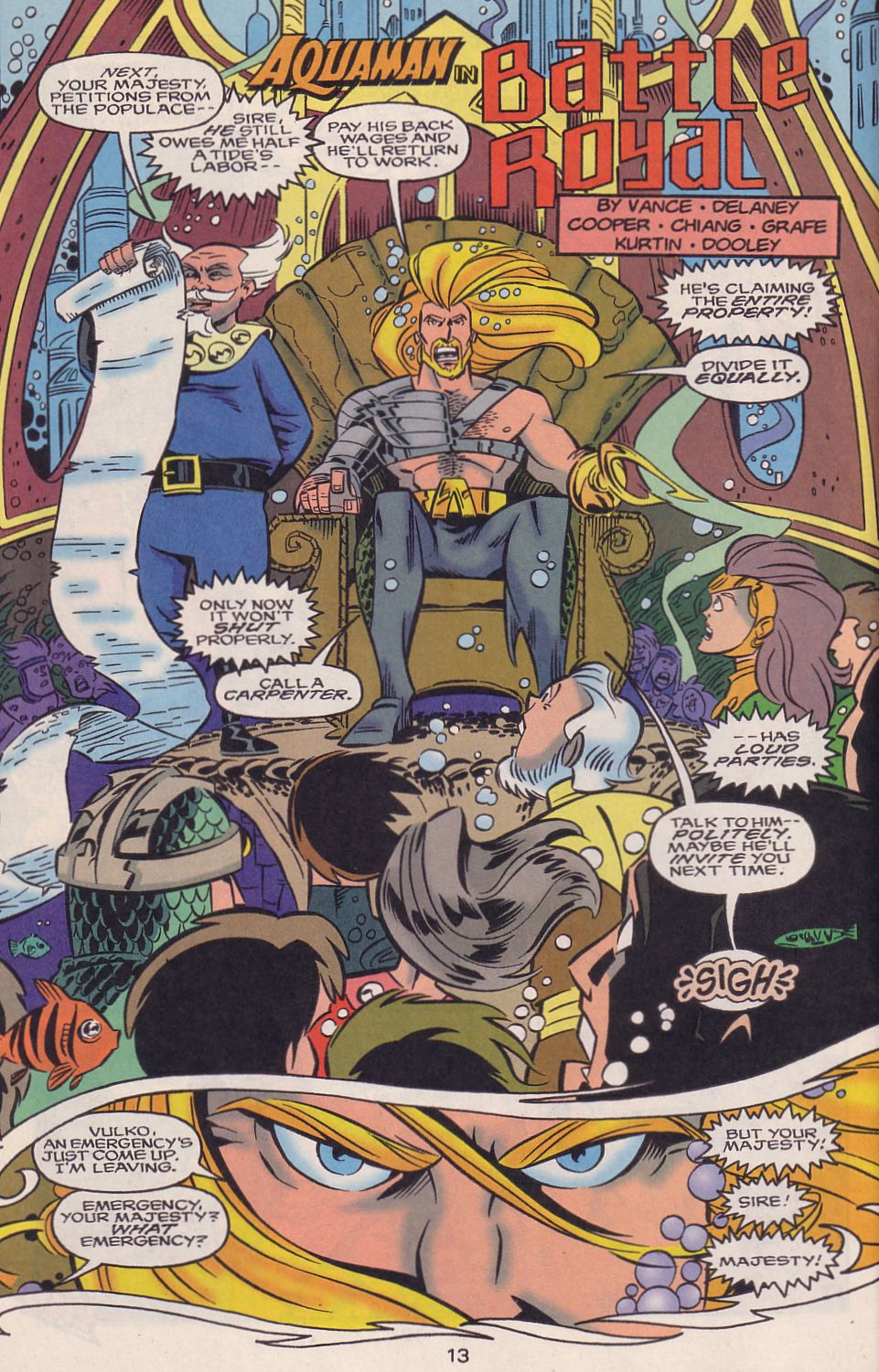 Read online Adventures in the DC Universe comic -  Issue #15 - 14