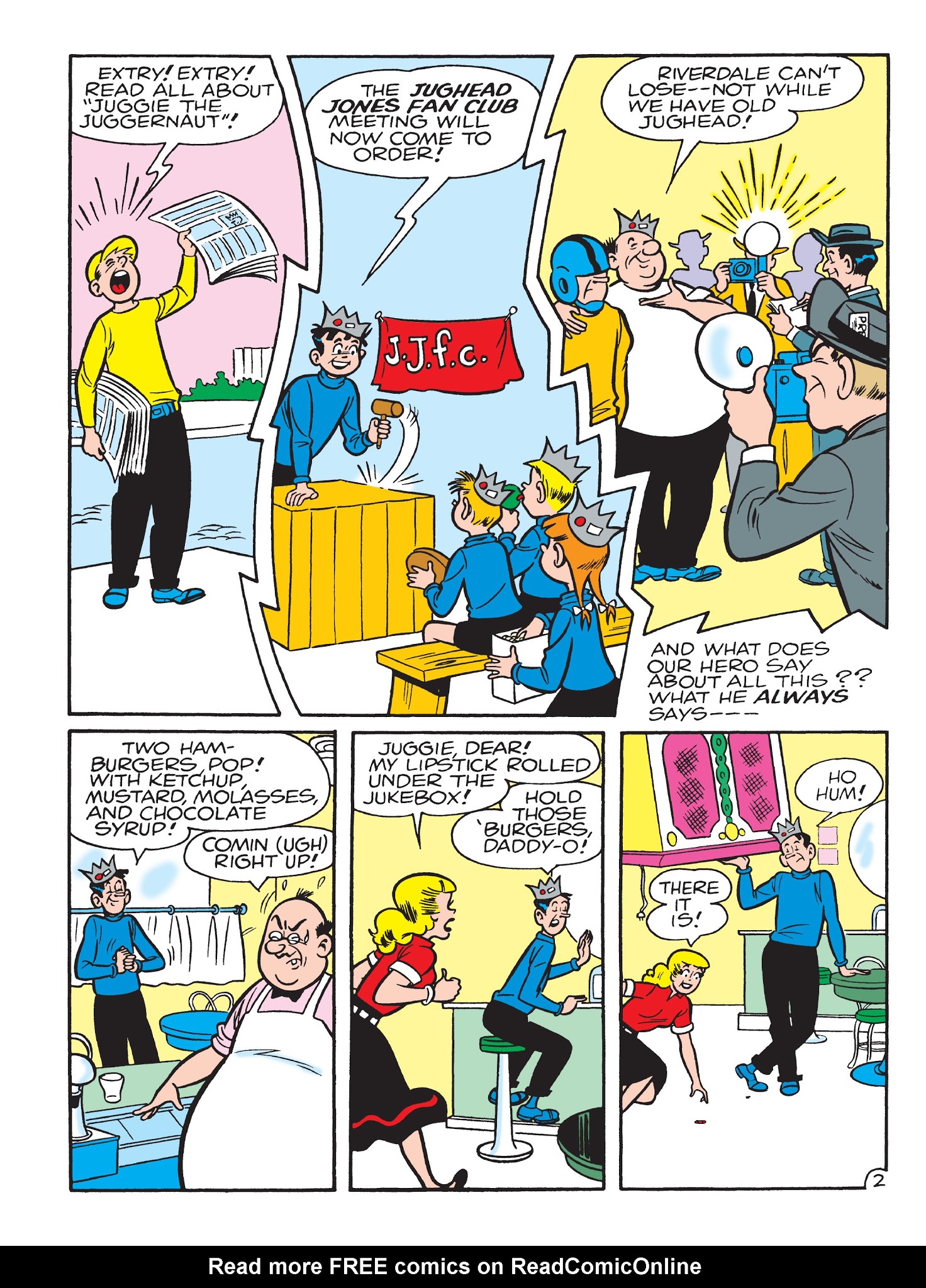 Read online Archie 75th Anniversary Digest comic -  Issue #6 - 195