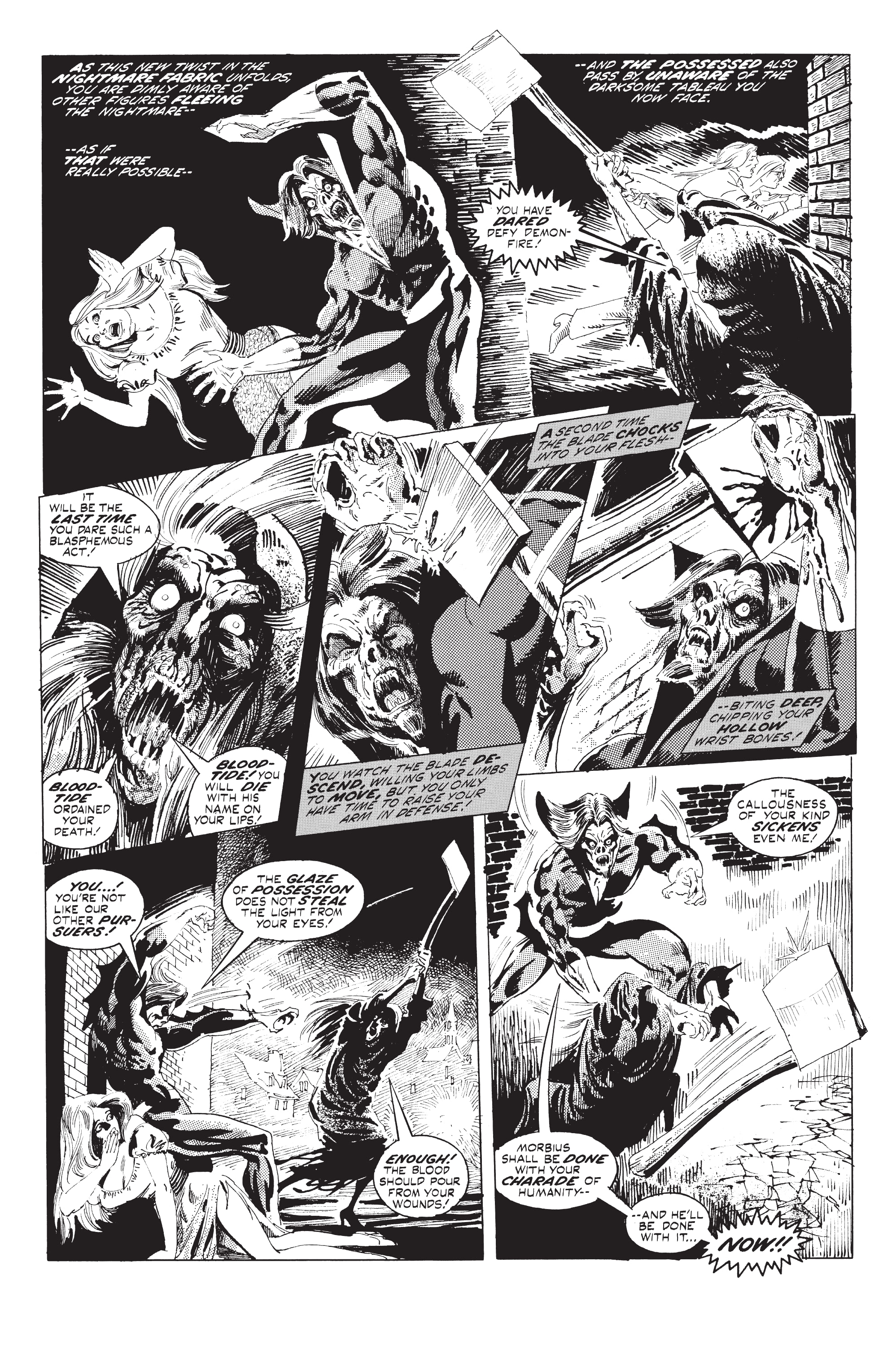 Read online Morbius Epic Collection comic -  Issue # The Living Vampire (Part 3) - 71