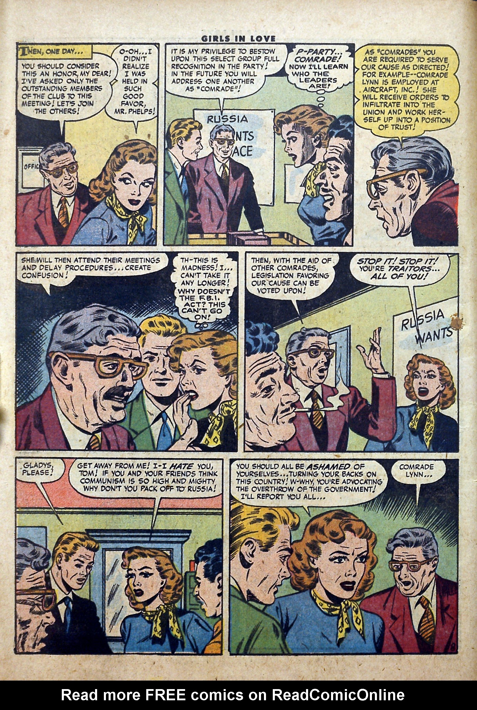 Read online Girls in Love (1955) comic -  Issue #54 - 10