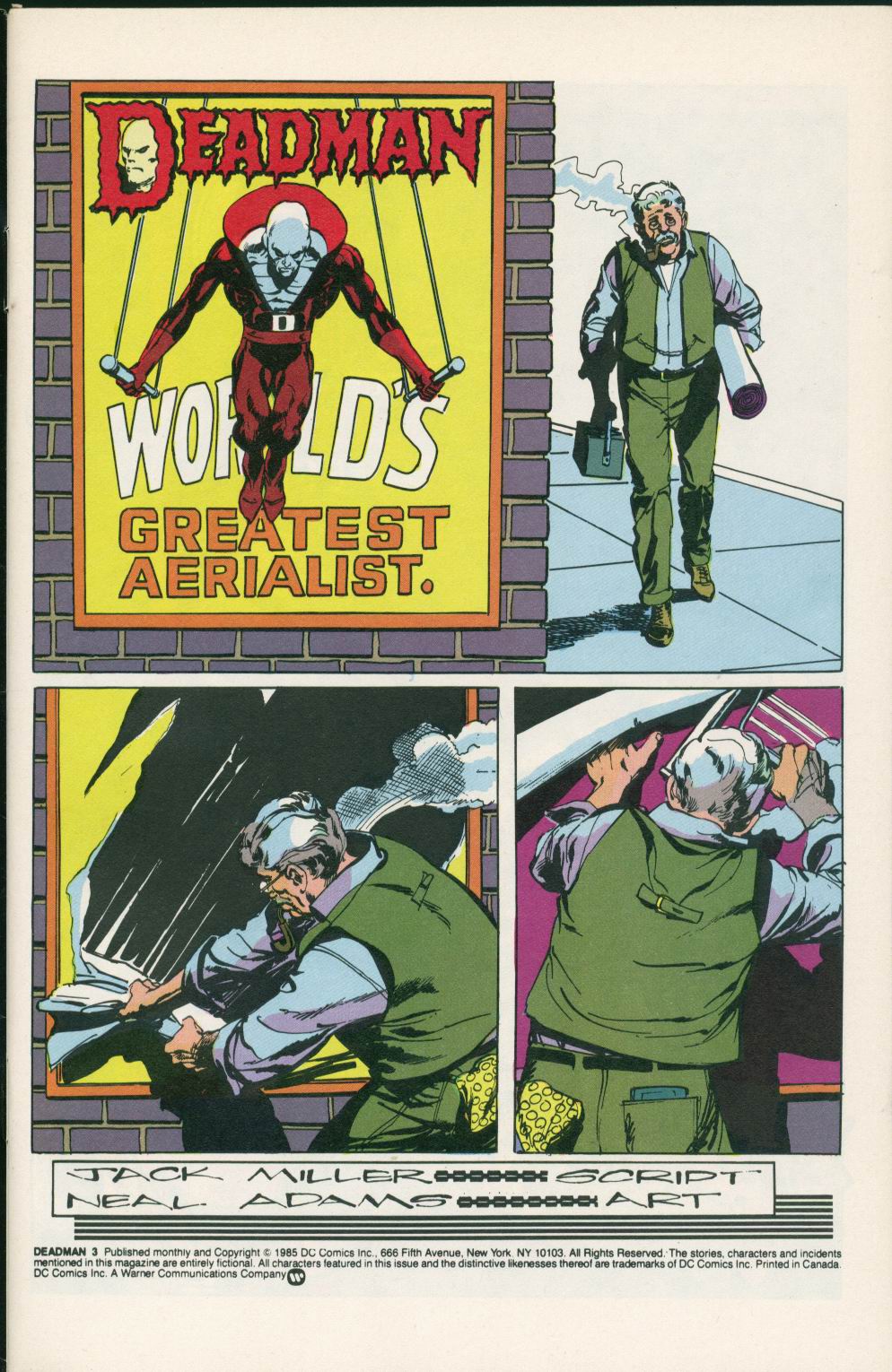 Read online Deadman (1985) comic -  Issue #3 - 3