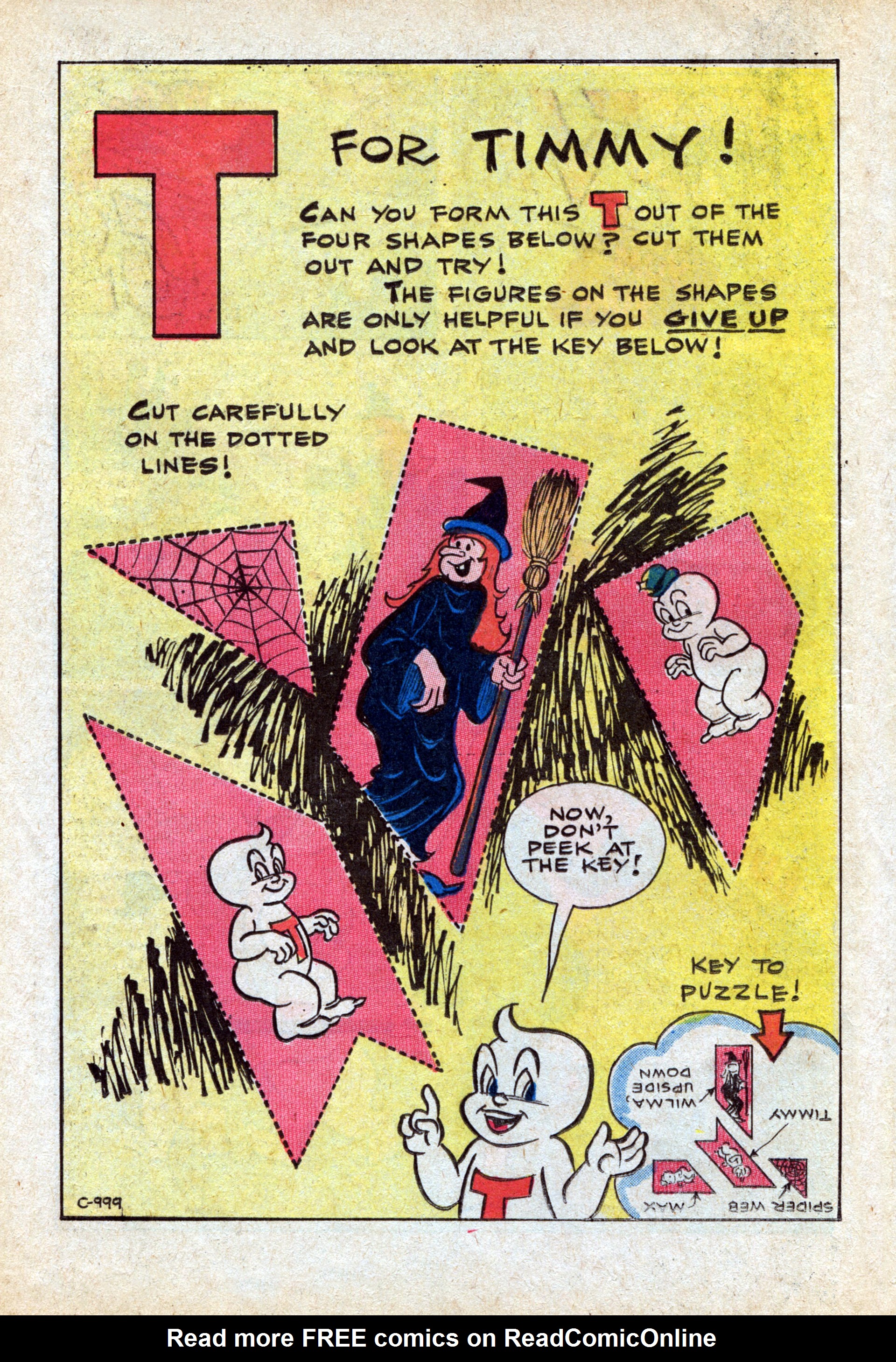 Read online Timmy the Timid Ghost comic -  Issue #18 - 16