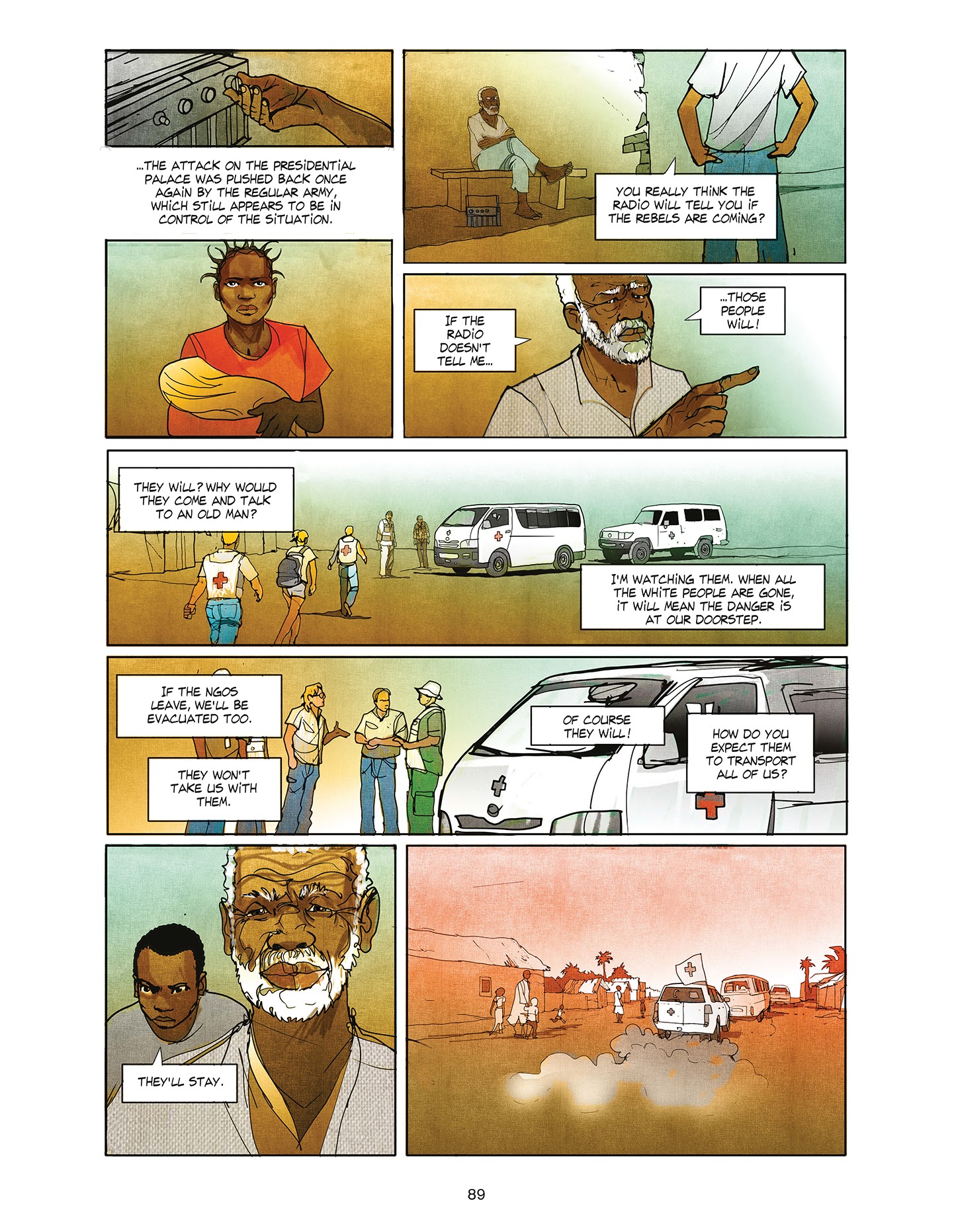 Read online Tamba, Child Soldier comic -  Issue # TPB - 90