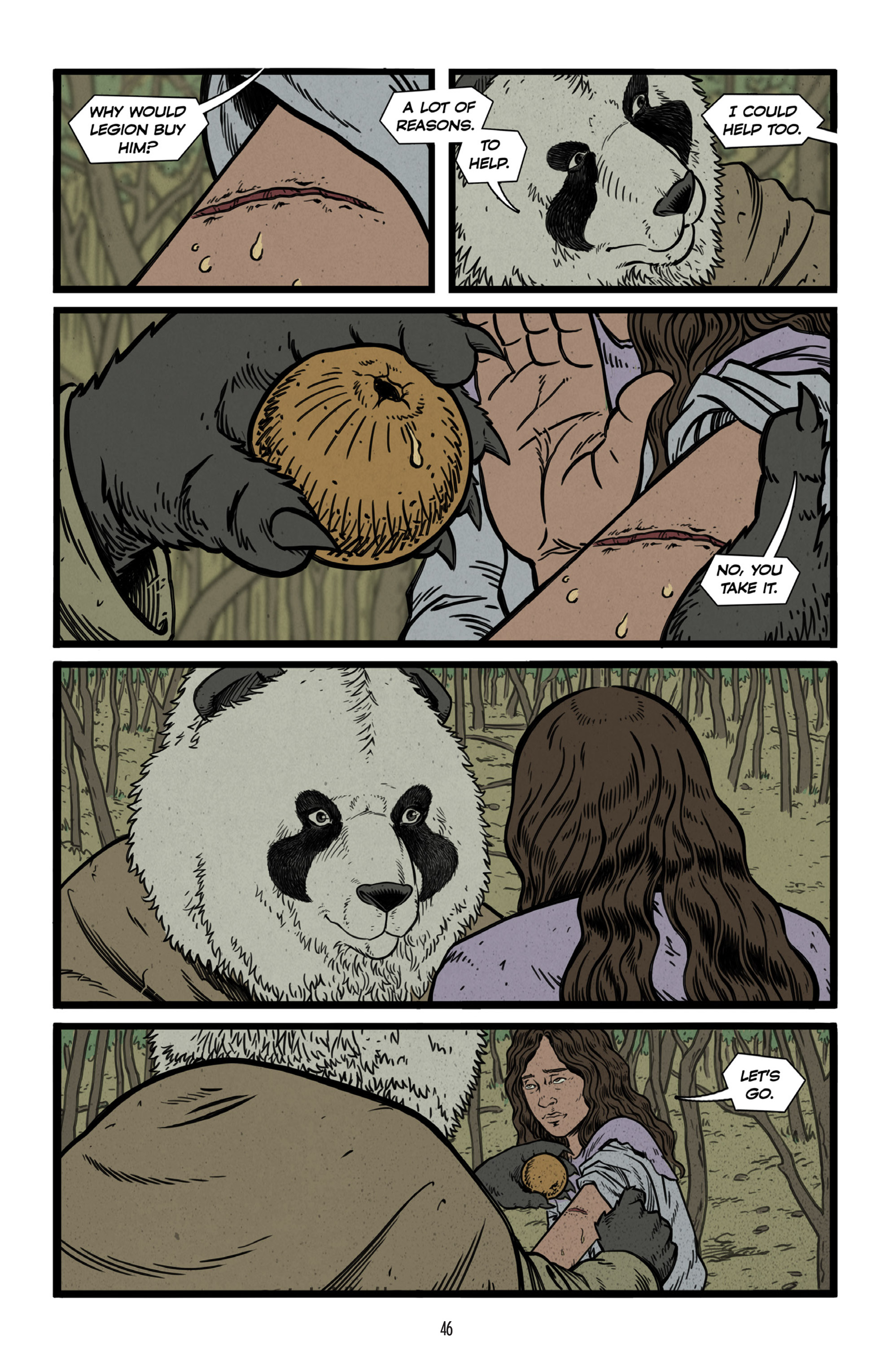 Read online Wastelander Panda comic -  Issue # TPB - 49