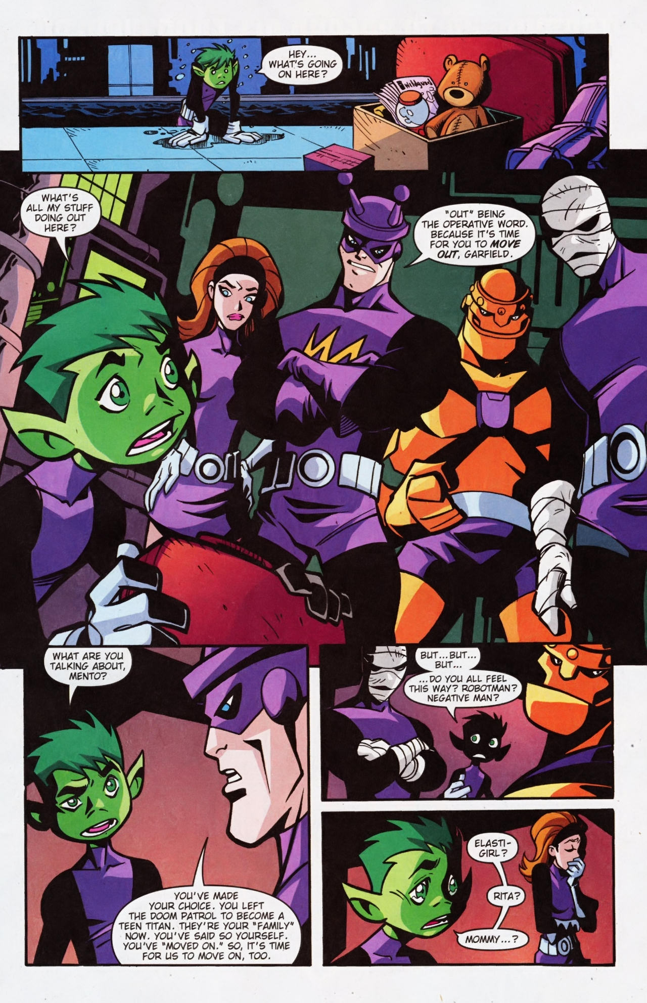 Read online Teen Titans Go! (2003) comic -  Issue #55 - 9