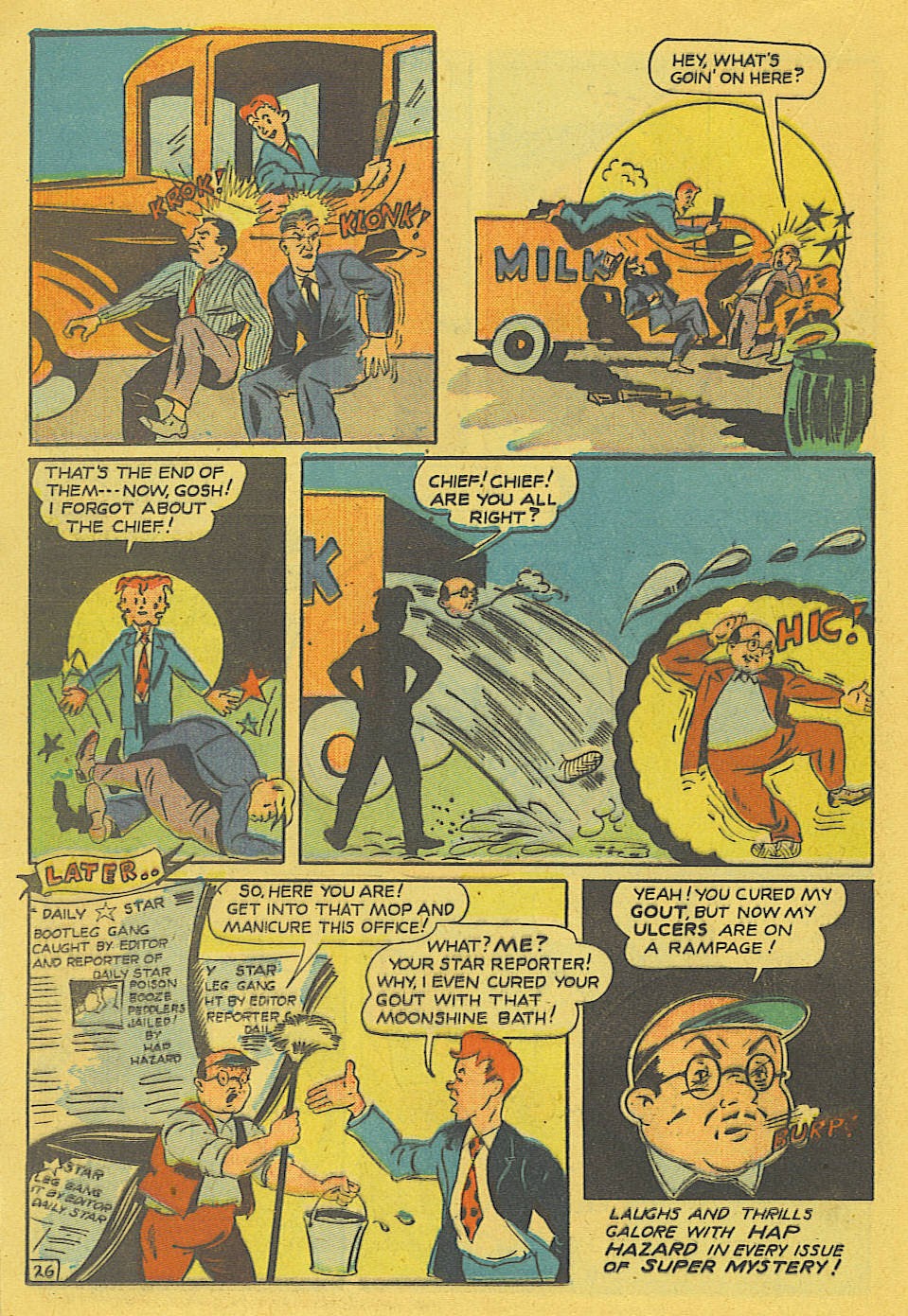Read online Super-Mystery Comics comic -  Issue #21 - 27