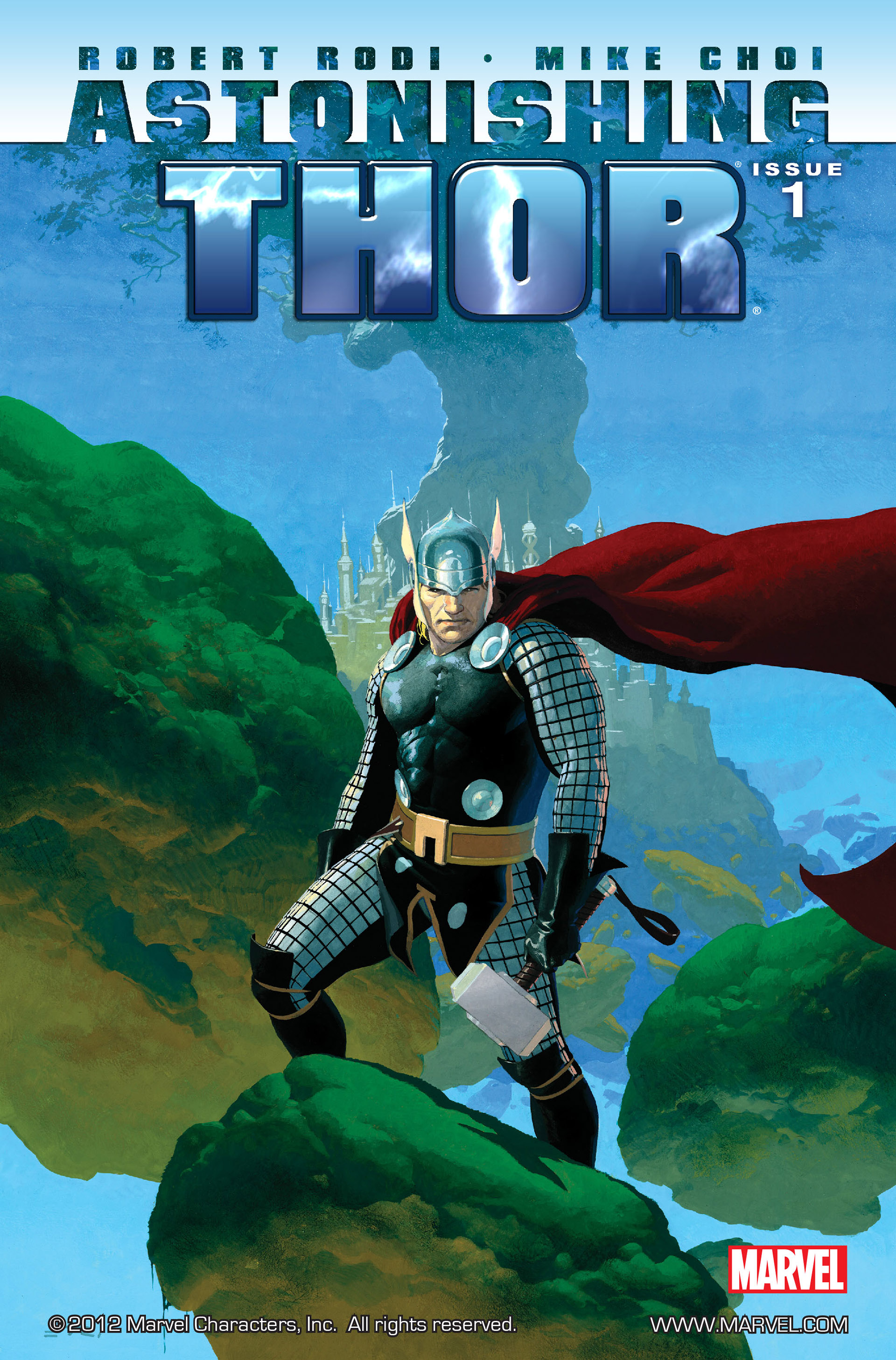 Read online Astonishing Thor comic -  Issue #1 - 1