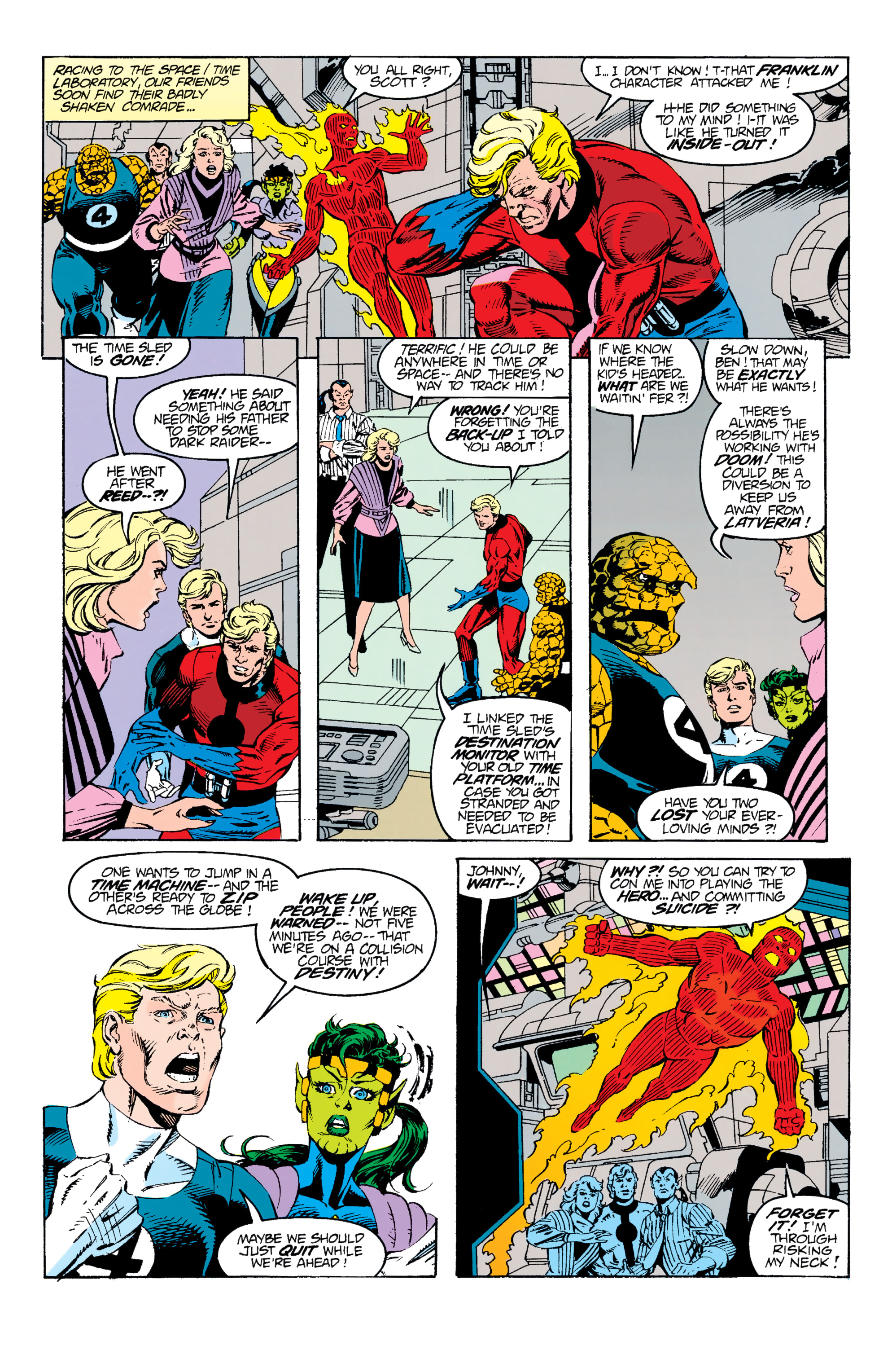 Read online Fantastic Four Epic Collection comic -  Issue # Nobody Gets Out Alive (Part 3) - 95