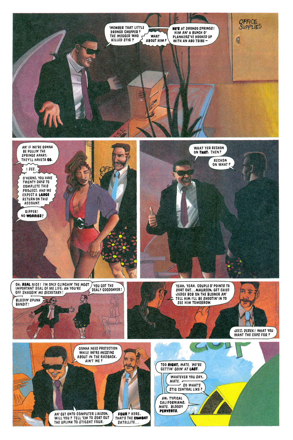 Read online Judge Dredd: The Megazine comic -  Issue #1 - 21
