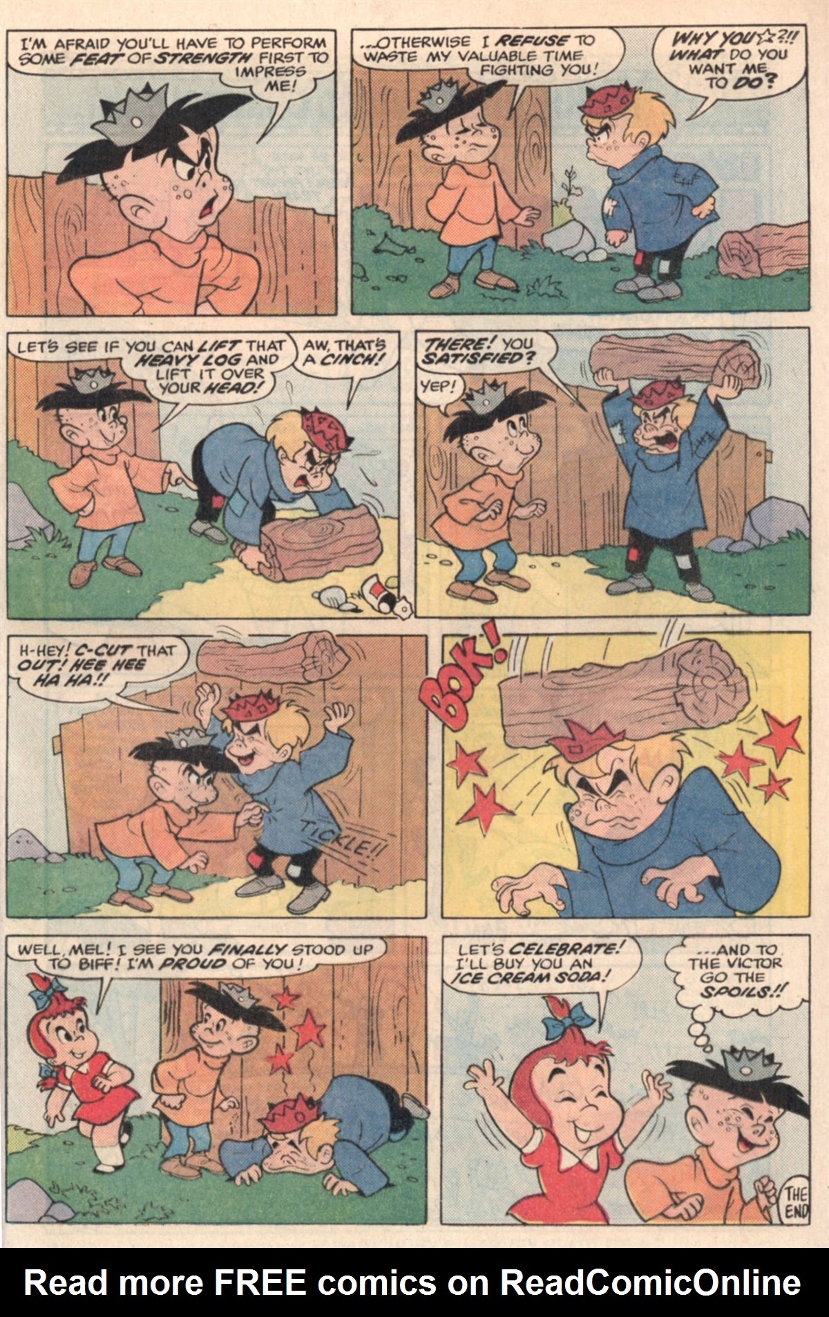 Read online Harvey Hits Comics comic -  Issue #5 - 24