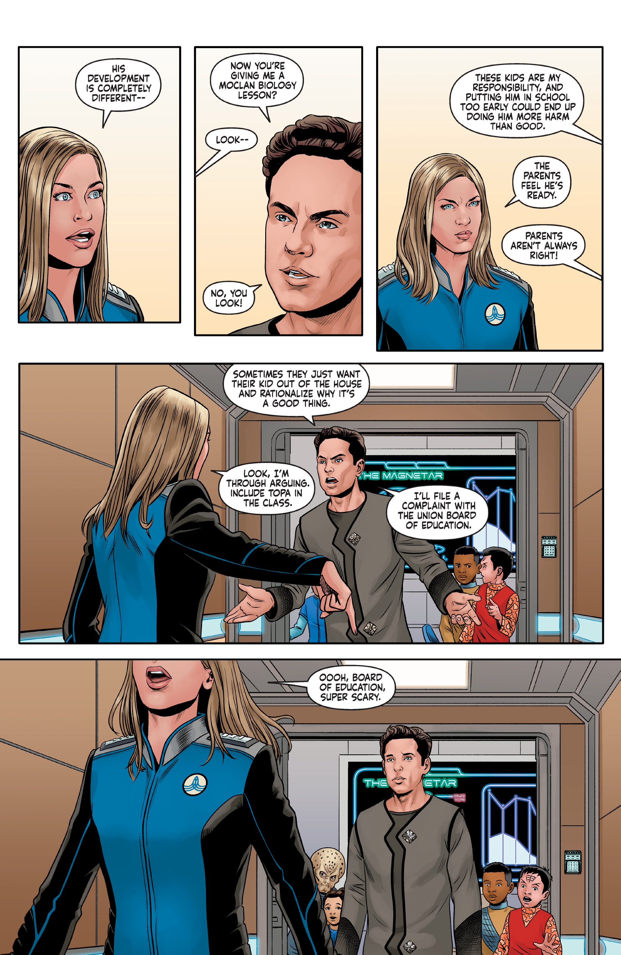 Read online The Orville comic -  Issue #1 - 17