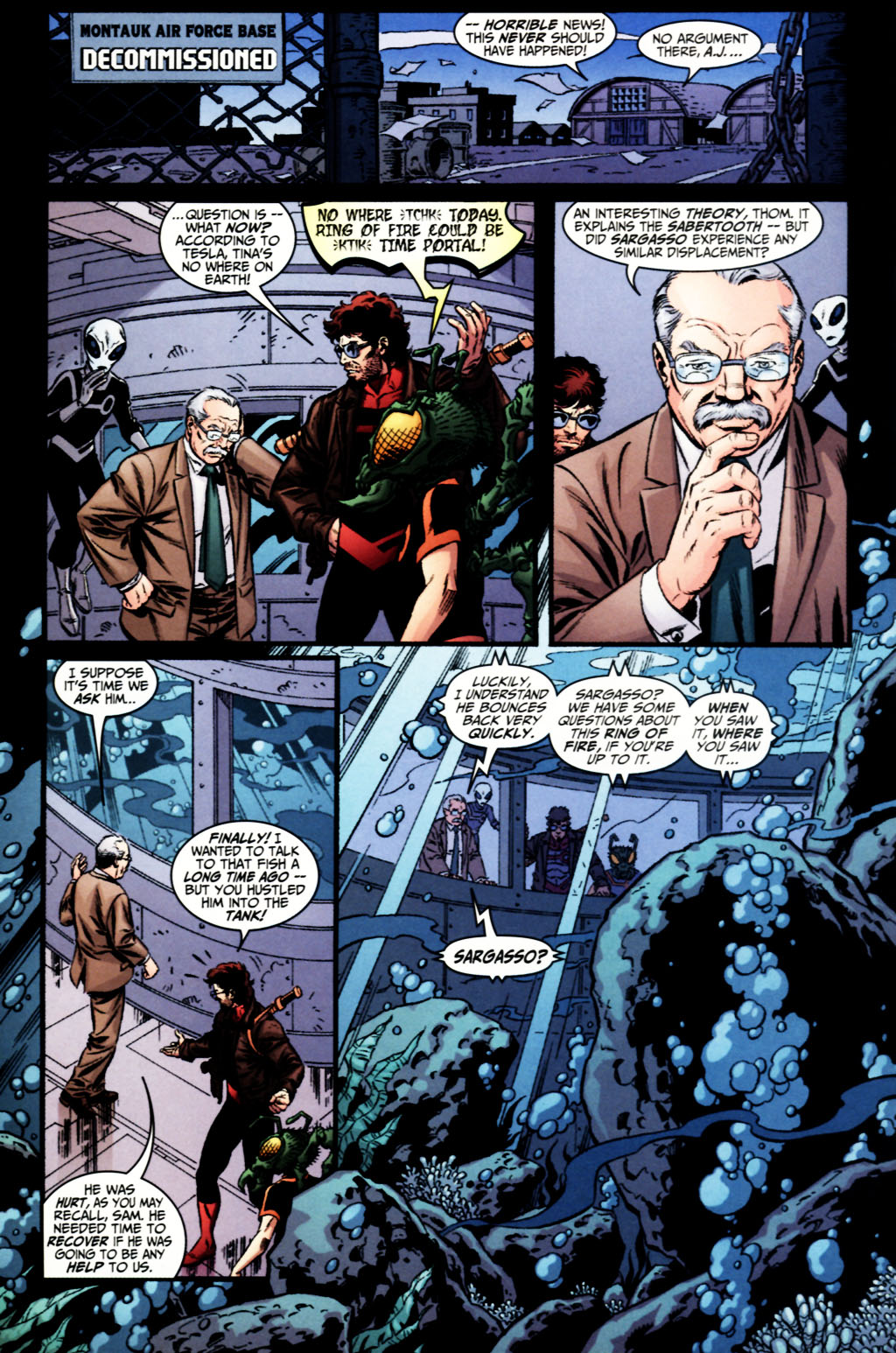 Read online Section Zero comic -  Issue #2 - 22