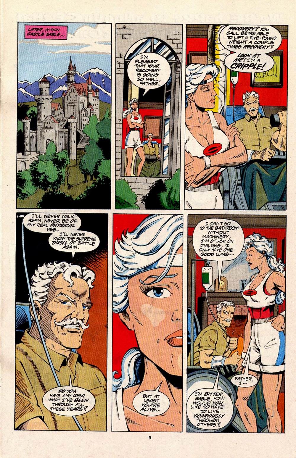 Read online Silver Sable and the Wild Pack comic -  Issue #31 - 8