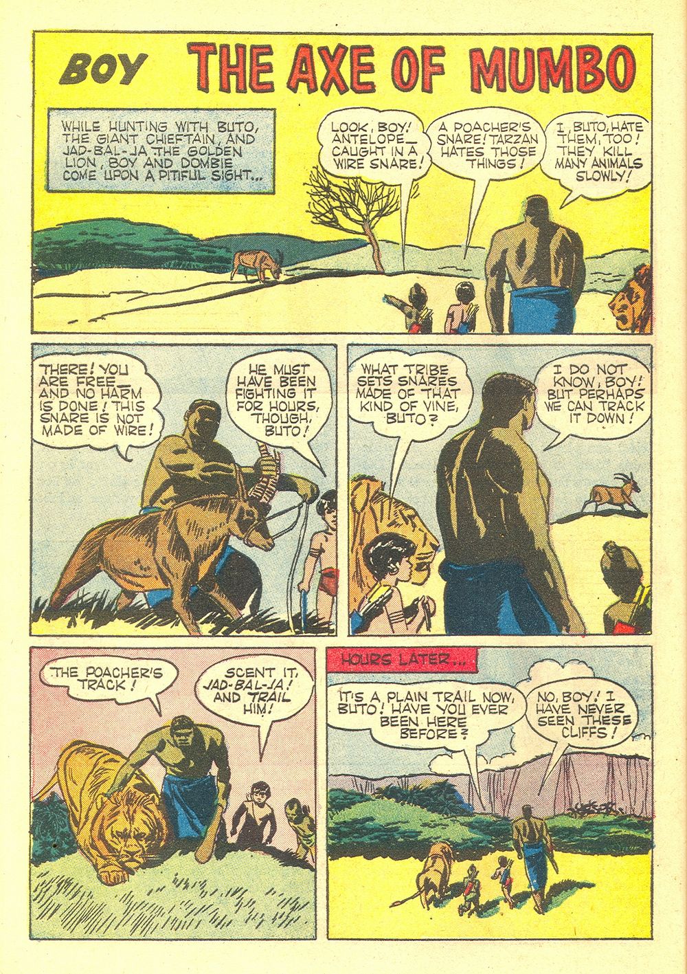 Read online Tarzan (1948) comic -  Issue #51 - 20