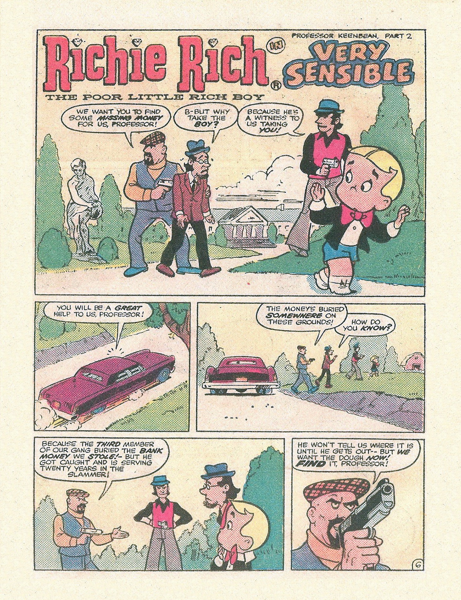 Read online Richie Rich Digest Stories comic -  Issue #13 - 48