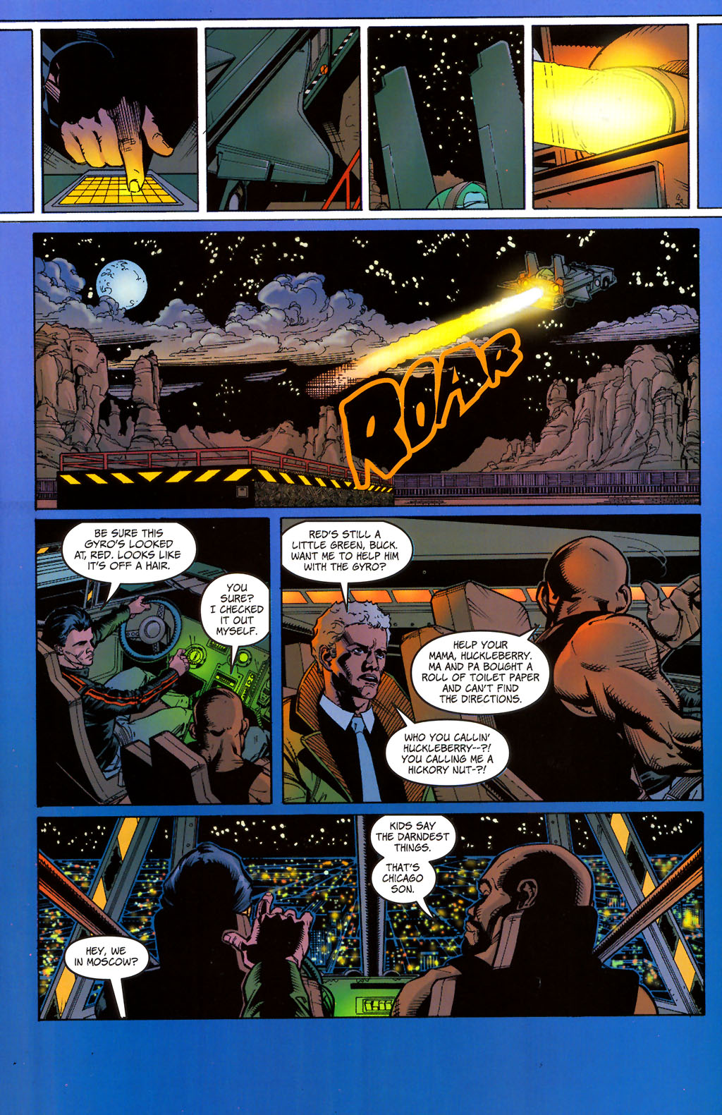 Read online Buckaroo Banzai: Return of the Screw (2006) comic -  Issue #1 - 17